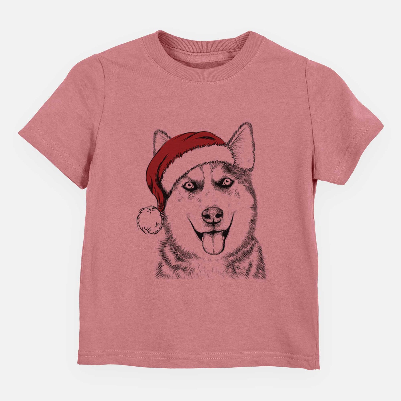 Santa Sesi the Siberian Husky - Kids/Youth/Toddler Shirt
