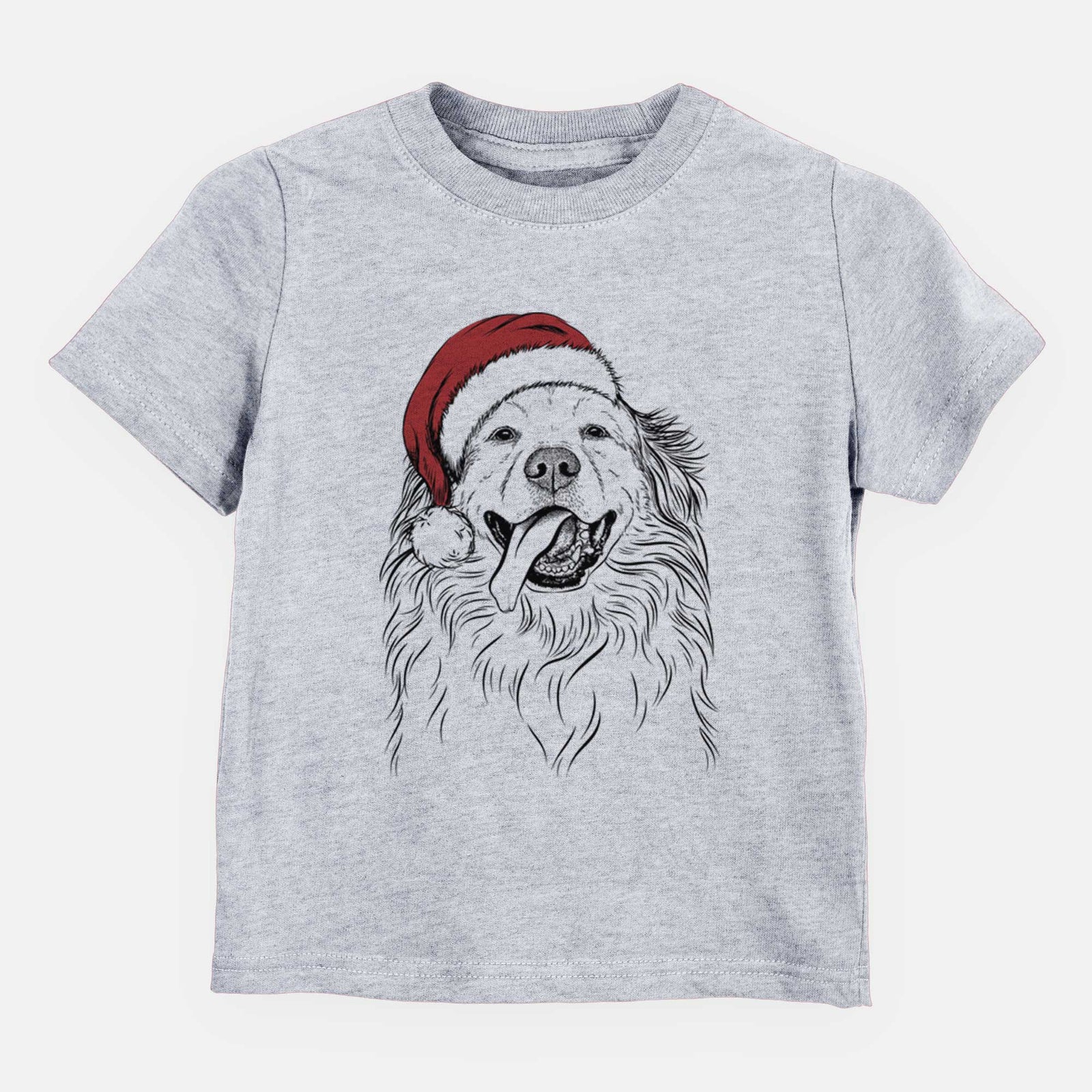 Santa Shooter the Golden Retriever - Kids/Youth/Toddler Shirt