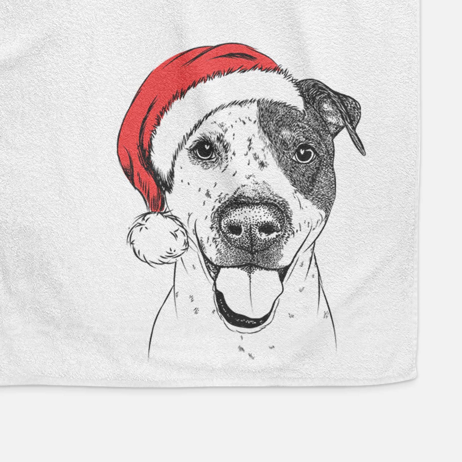 Simon the Mixed Breed Decorative Hand Towel