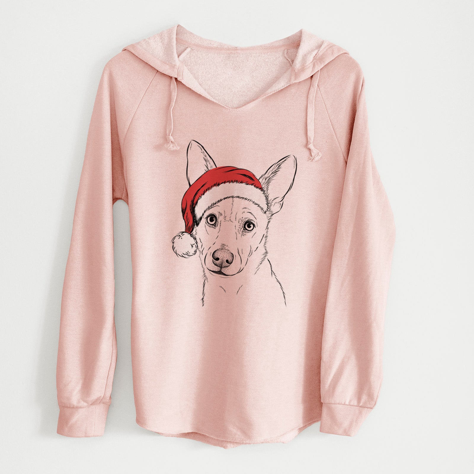 Santa Sooner the Huskimo - Cali Wave Hooded Sweatshirt