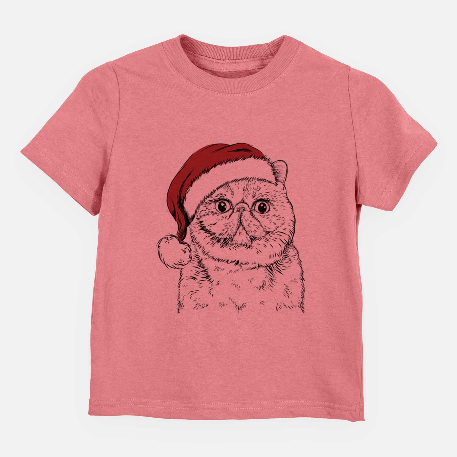 Santa Squish the Exotic Shorthair Cat - Kids/Youth/Toddler Shirt