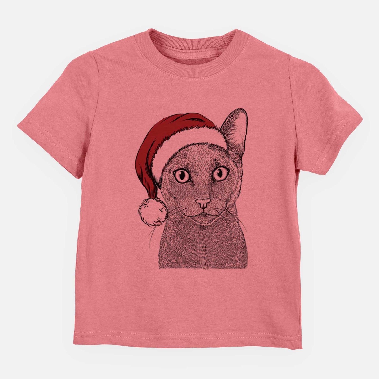Santa Stanley the Russian Blue Cat - Kids/Youth/Toddler Shirt