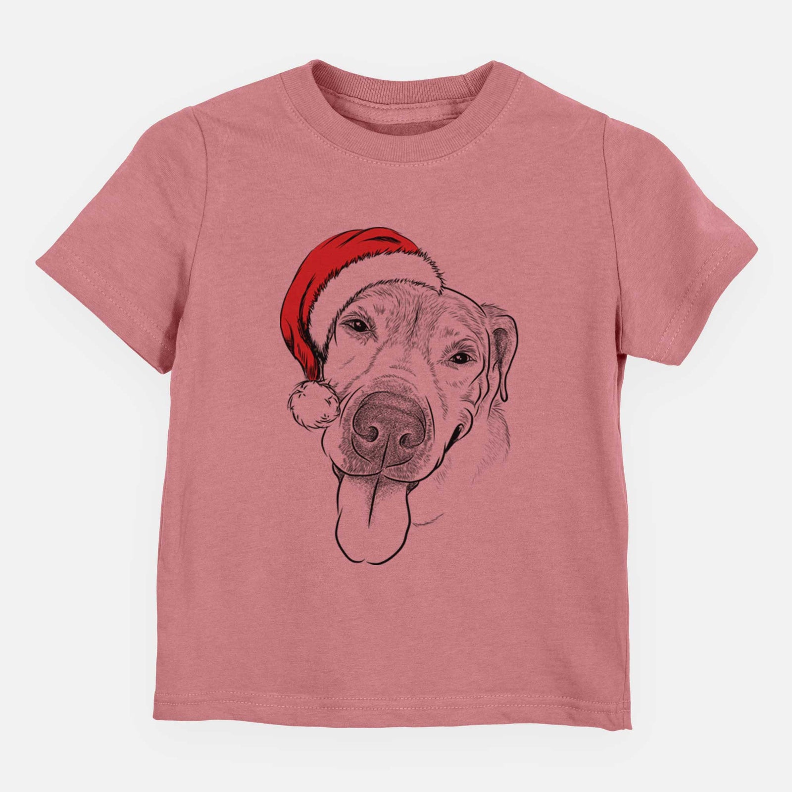 Santa Sugar the Staffordshire Terrier Mix - Kids/Youth/Toddler Shirt