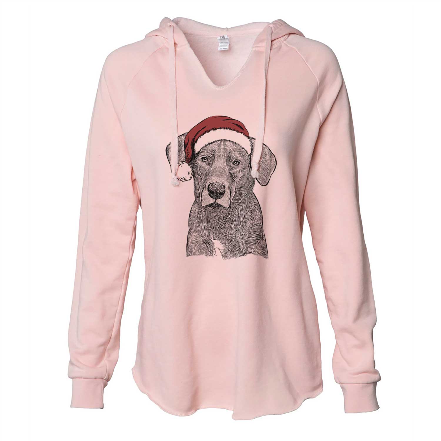 Tom the Lab Dane Mix - Cali Wave Hooded Sweatshirt