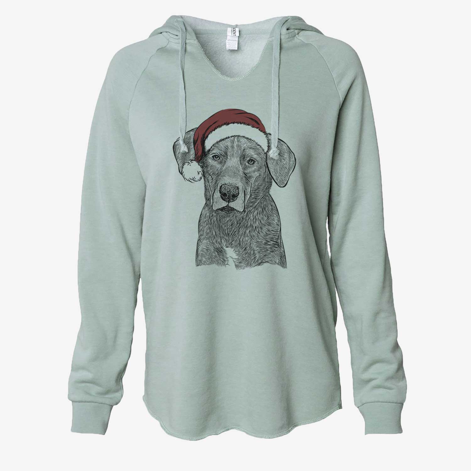 Tom the Lab Dane Mix - Cali Wave Hooded Sweatshirt