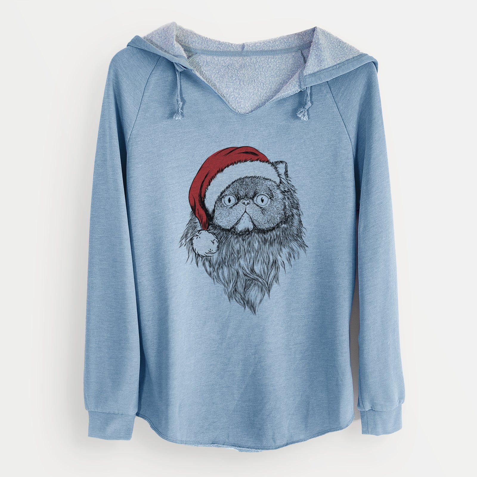 Santa Vader the Persian Cat - Cali Wave Hooded Sweatshirt