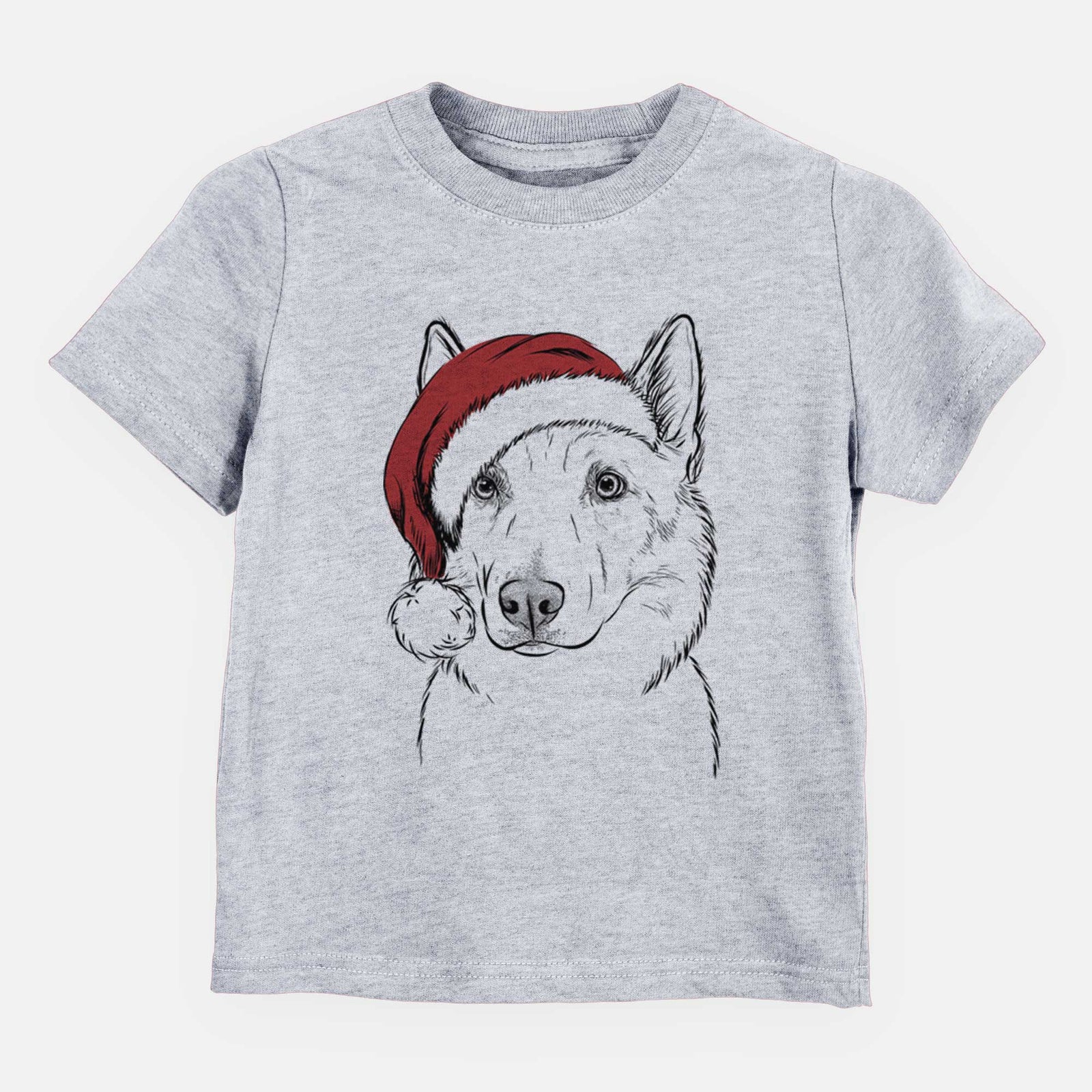 Santa Vox the Siberian Husky - Kids/Youth/Toddler Shirt