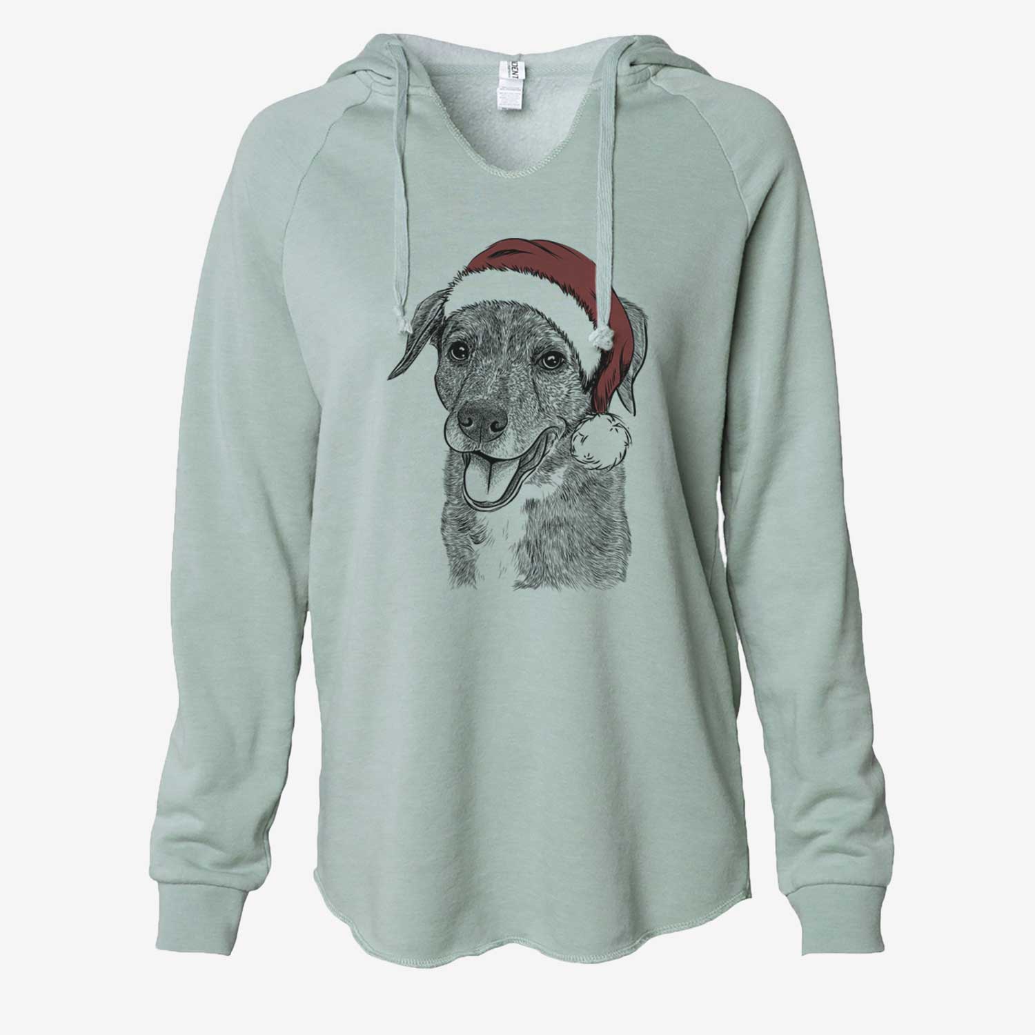Wally the Mixed Breed - Cali Wave Hooded Sweatshirt