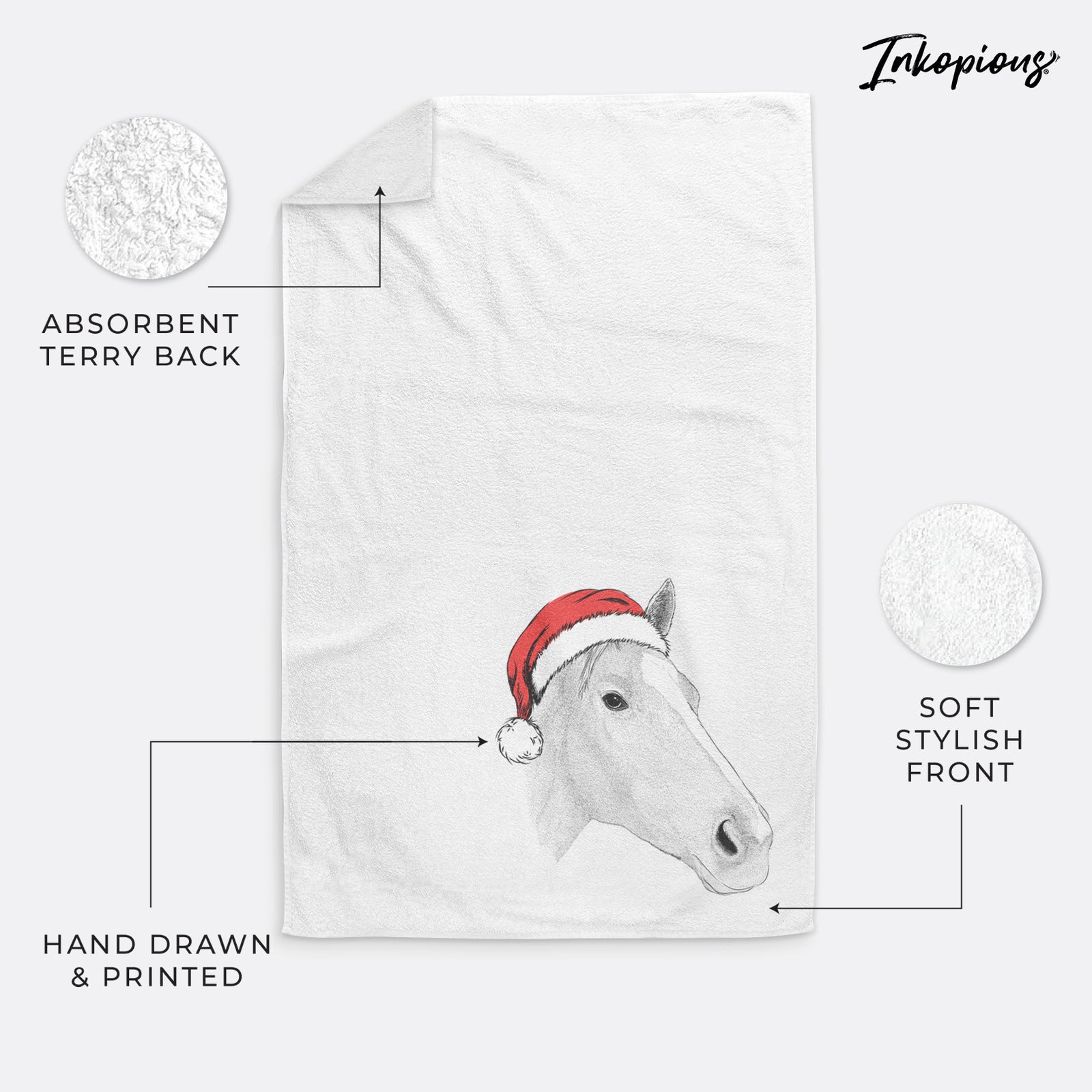 Westley the Horse Decorative Hand Towel