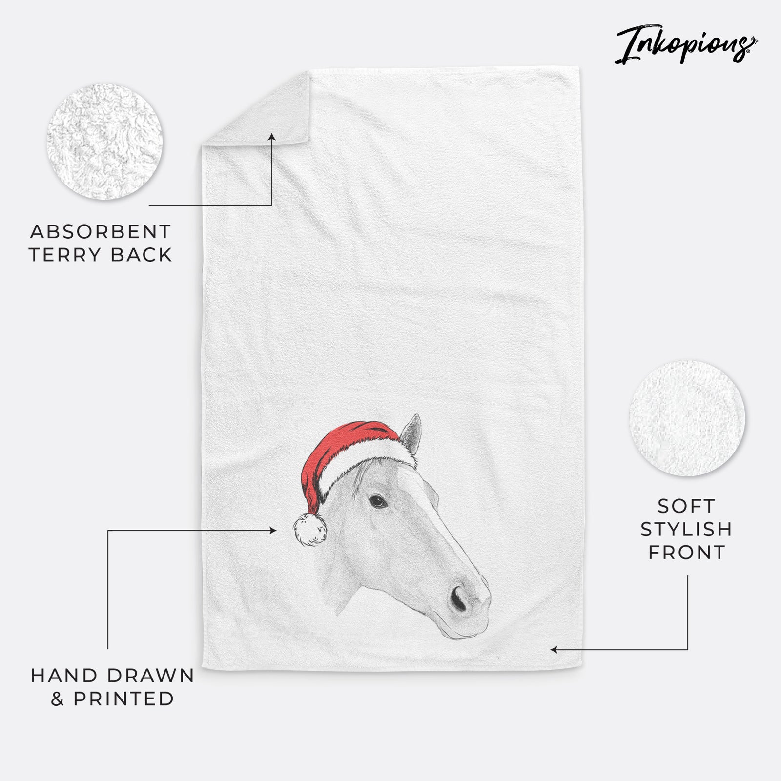 Westley the Horse Decorative Hand Towel