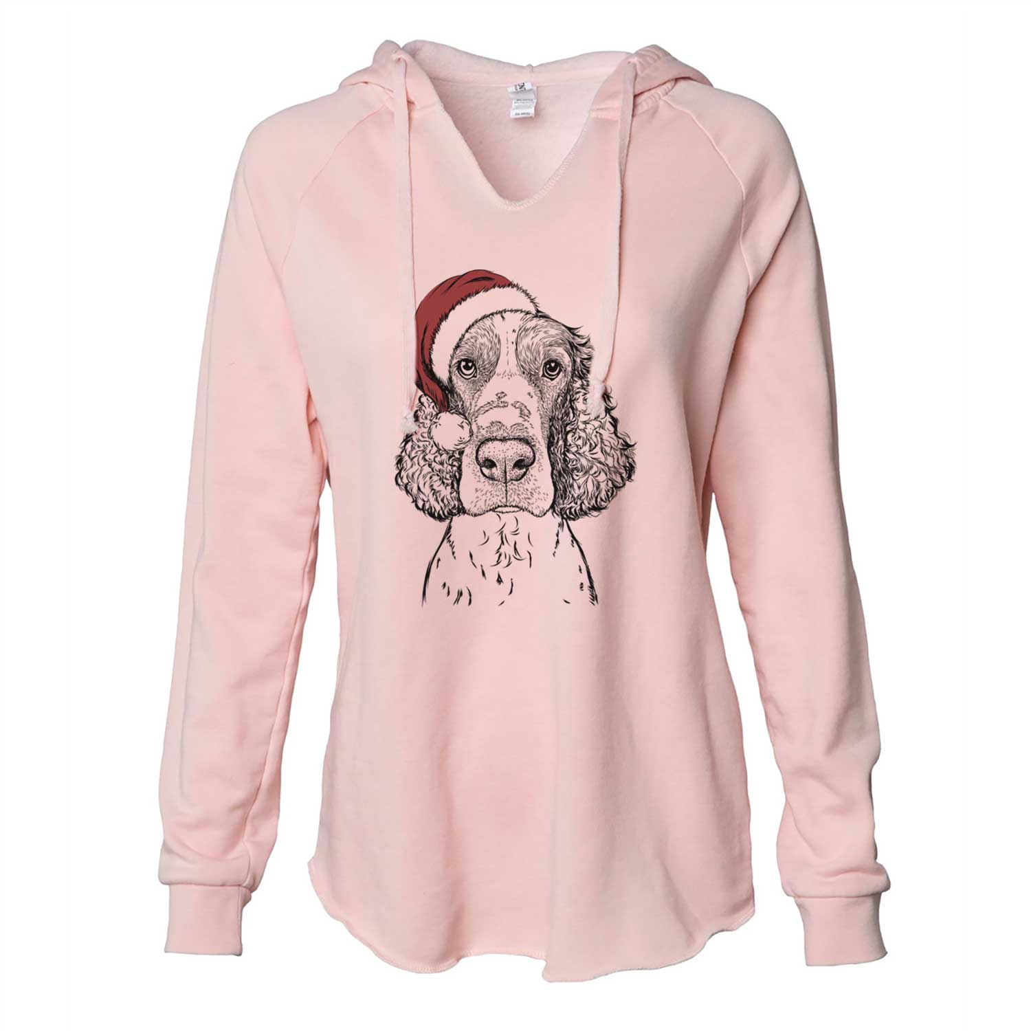Wilbur the English Springer Spaniel - Cali Wave Hooded Sweatshirt