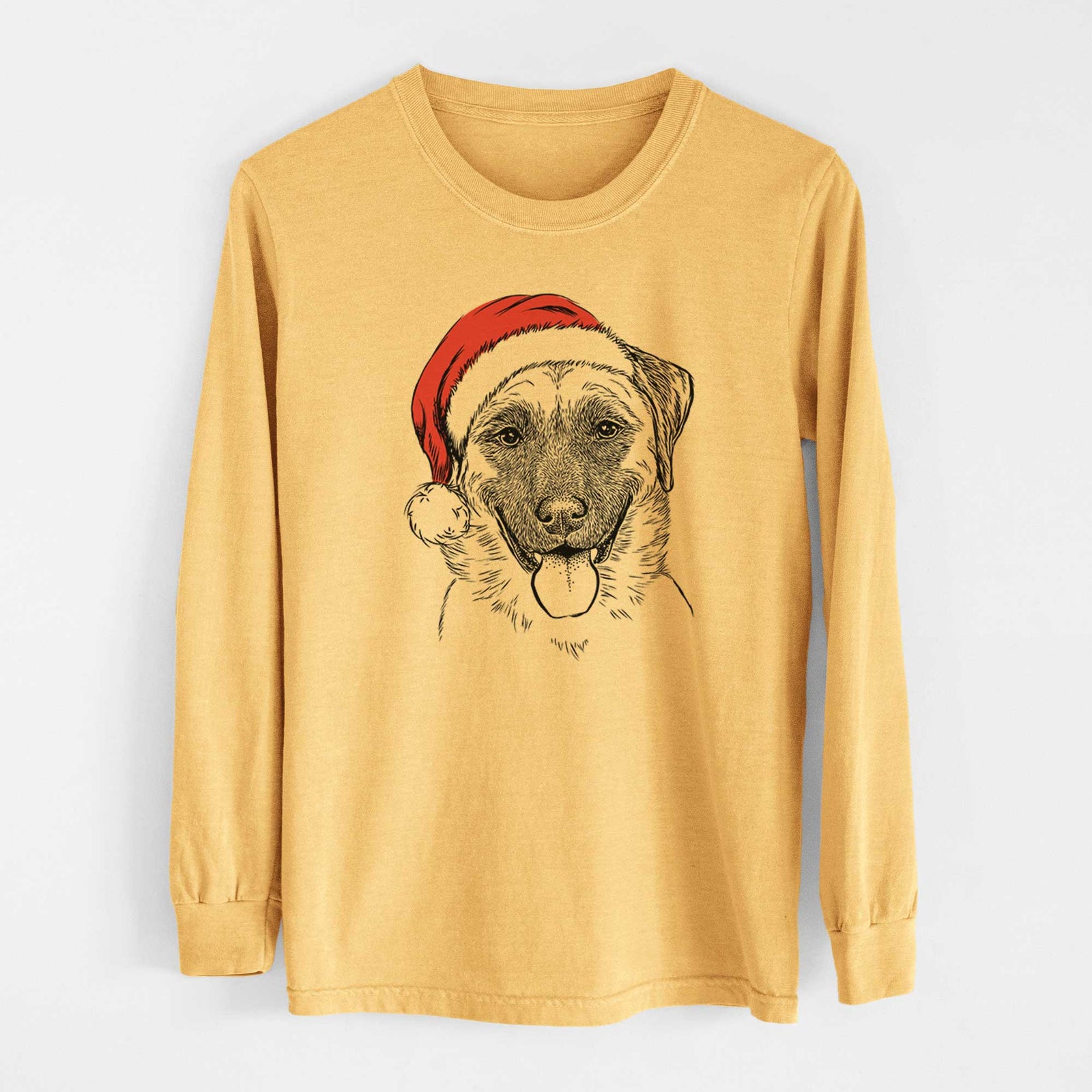 Santa Willow the Anatolian Shepherd - Heavyweight 100% Cotton Long Sleeve