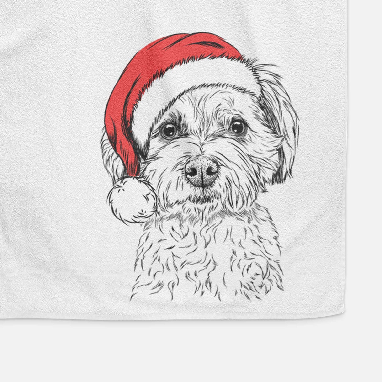 Wyatt the Coton de Tulear Decorative Hand Towel