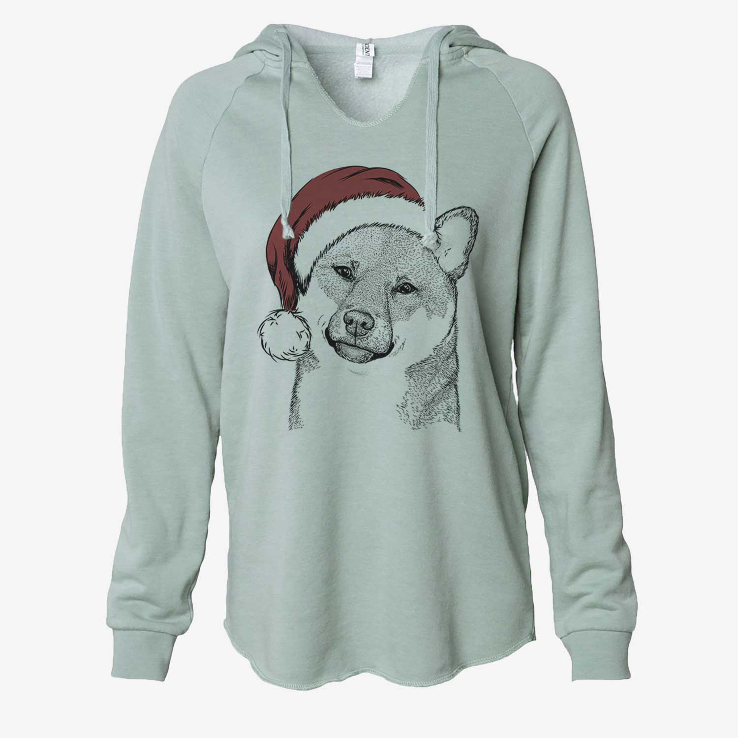 Yakuza the Shiba Inu - Cali Wave Hooded Sweatshirt