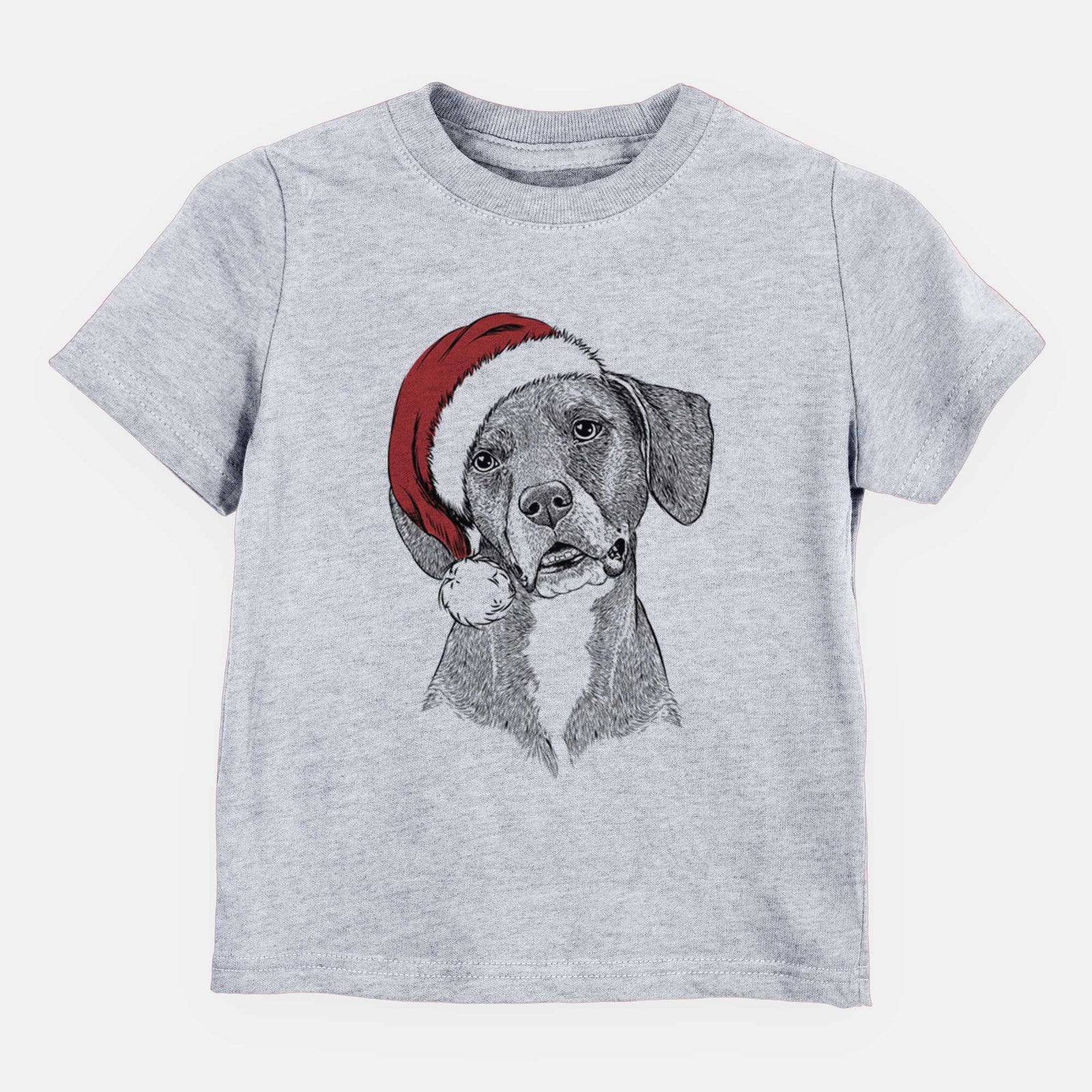 Santa Zeena the Plott Hound Mix - Kids/Youth/Toddler Shirt
