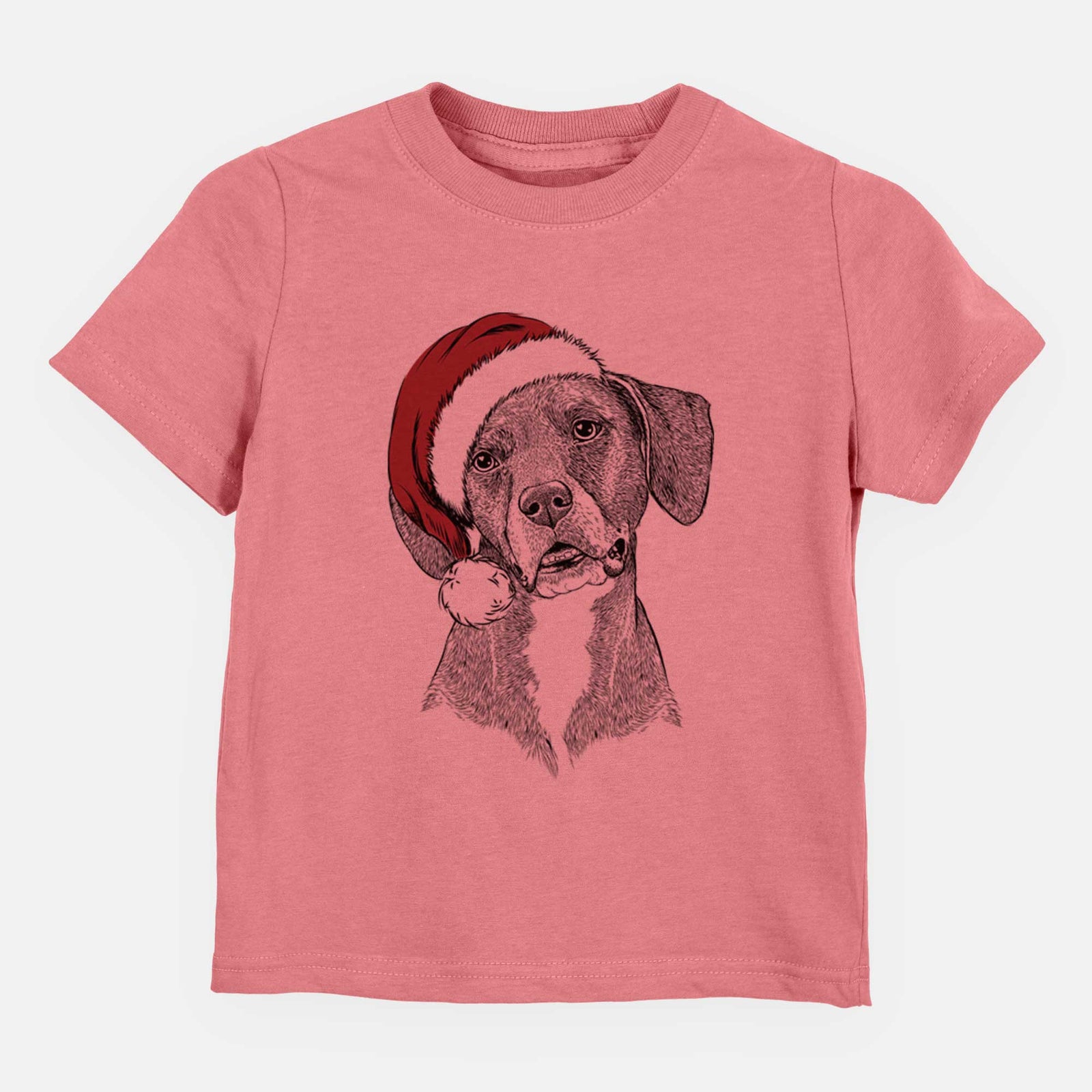 Santa Zeena the Plott Hound Mix - Kids/Youth/Toddler Shirt