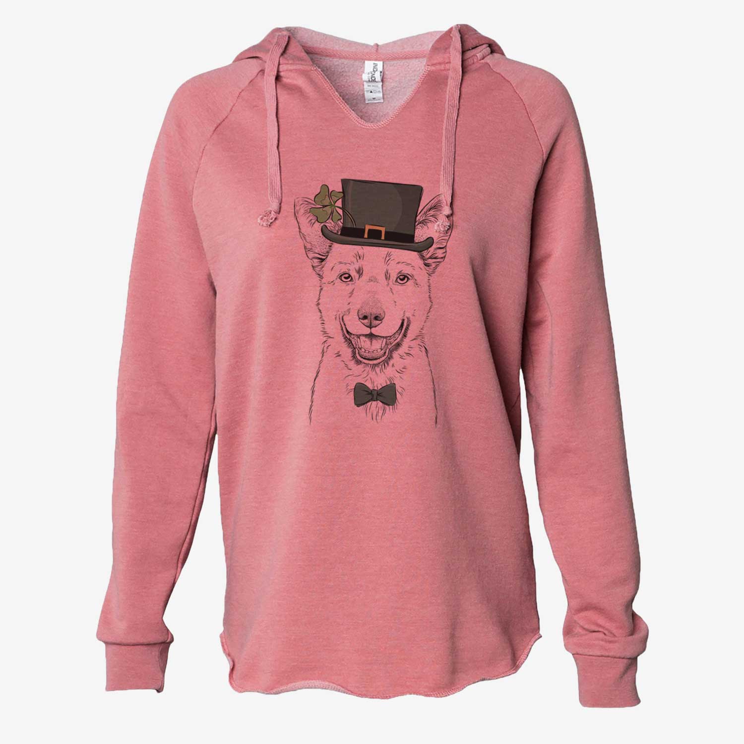 St. Patrick's Arden the Australian Kelpie - Cali Wave Hooded Sweatshirt