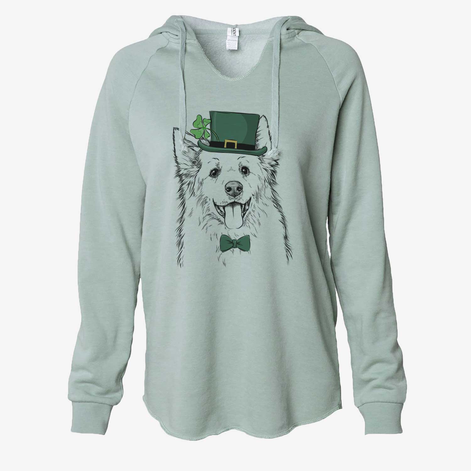 St. Patrick's Aspenita the Mixed Breed - Cali Wave Hooded Sweatshirt
