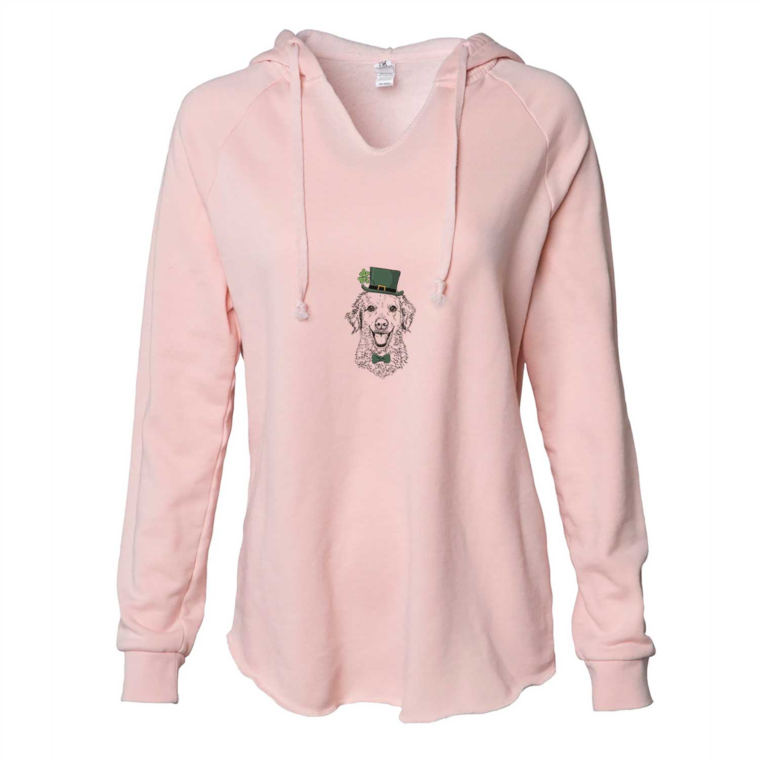 St. Patrick's Bella Bean the Goldendoodle - Cali Wave Hooded Sweatshirt