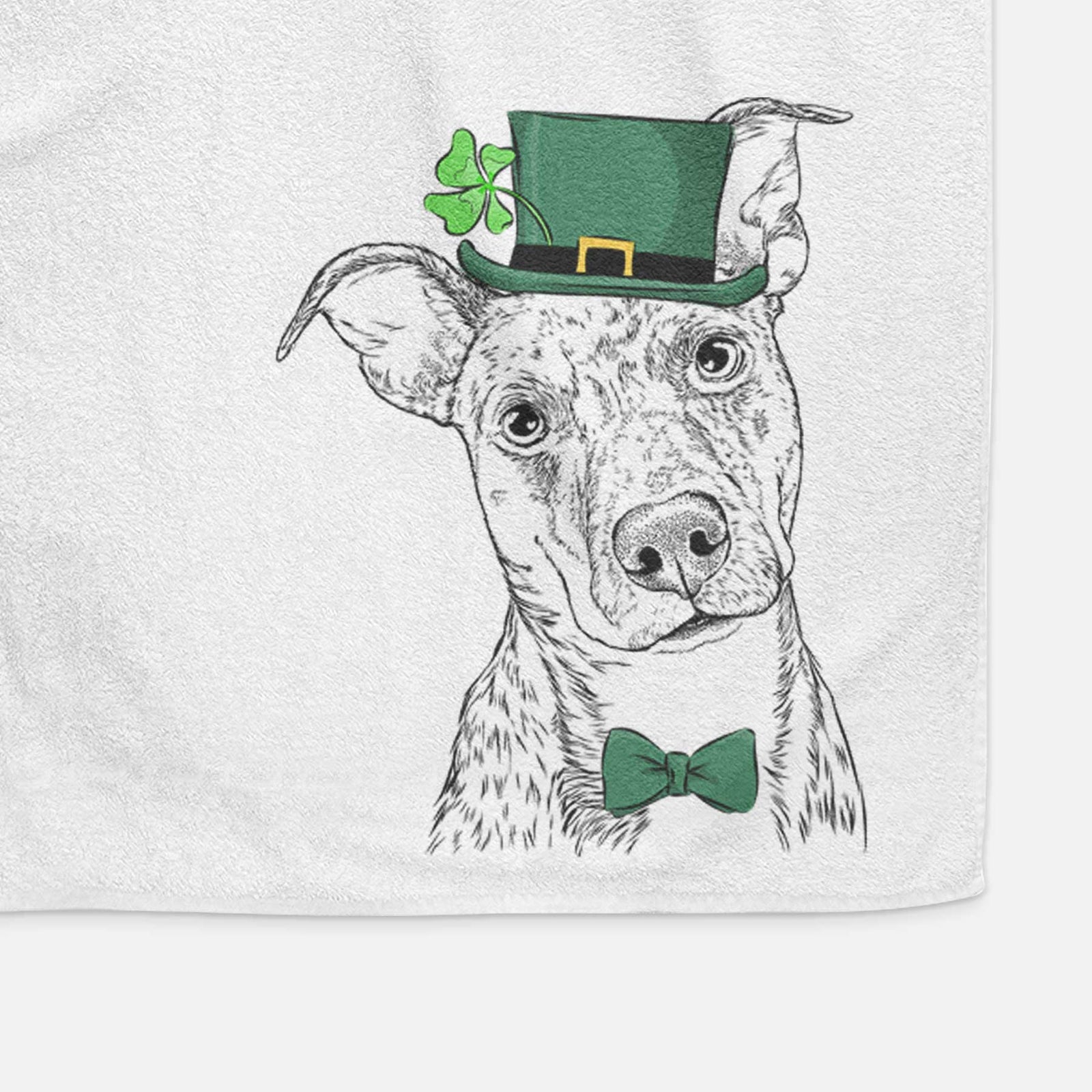 Bianca the Mixed Breed Decorative Hand Towel