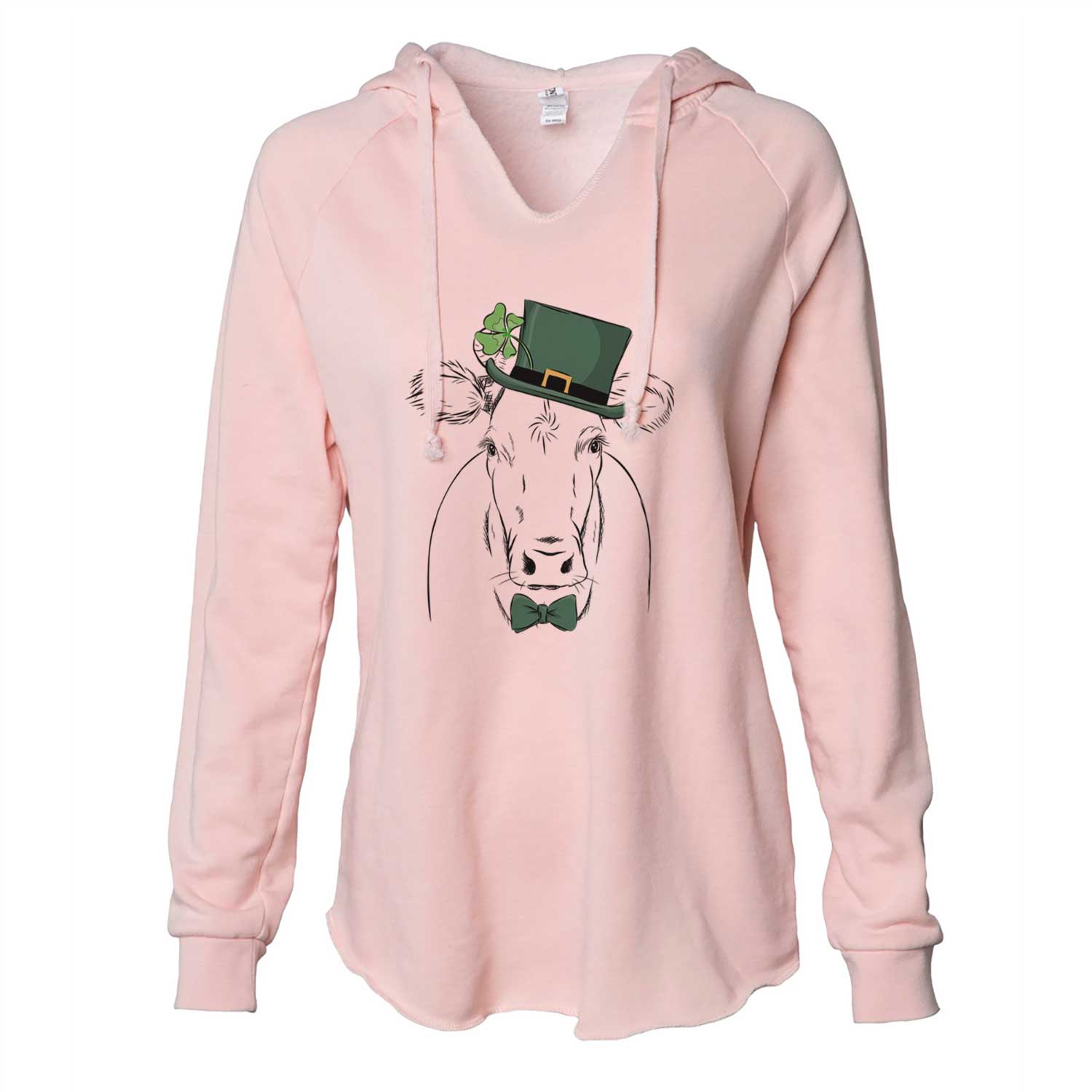 St. Patrick's Cruz the Cow - Cali Wave Hooded Sweatshirt