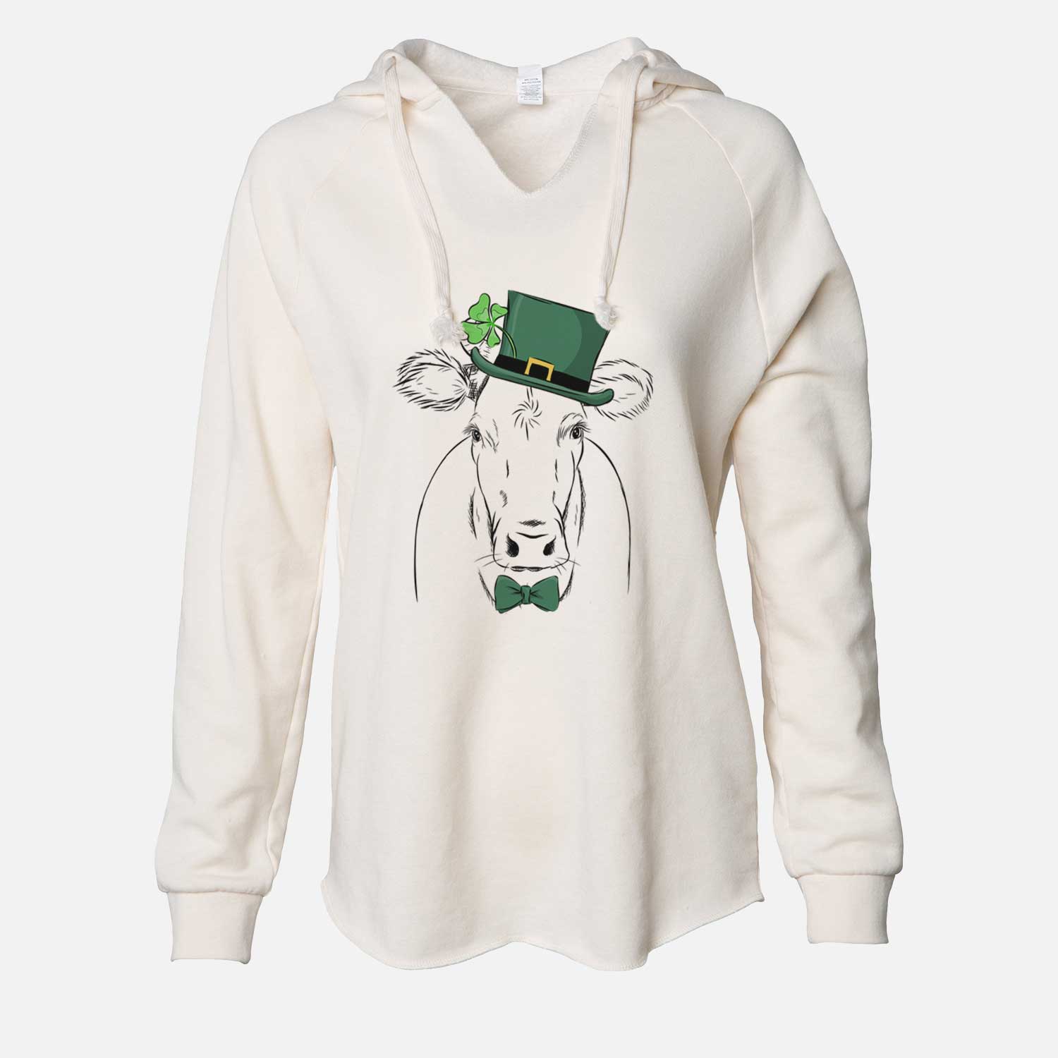 St. Patrick's Cruz the Cow - Cali Wave Hooded Sweatshirt