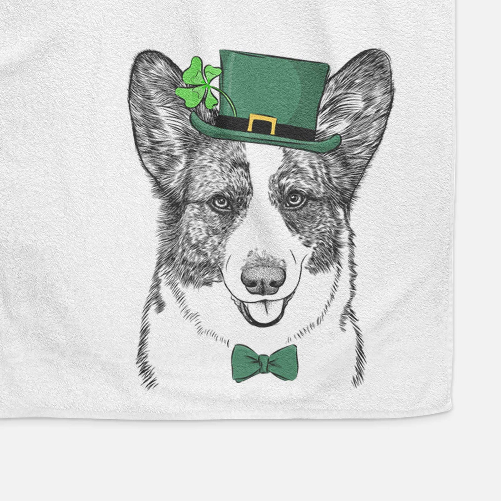 Gabby the Cardigan Welsh Corgi Decorative Hand Towel