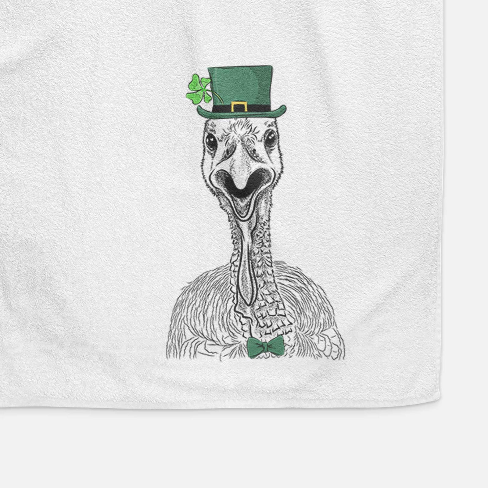 Gobble the Turkey Decorative Hand Towel