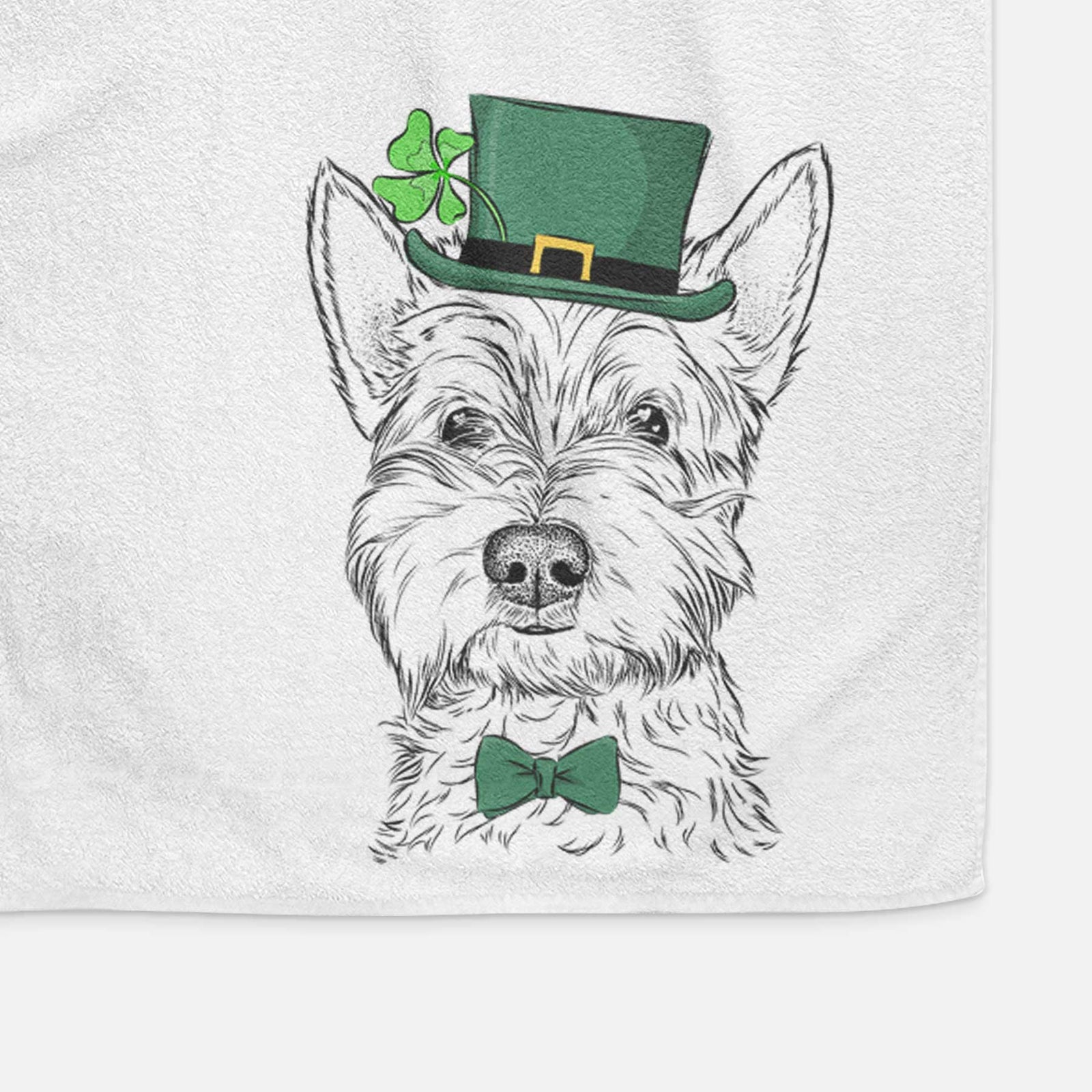 Grizel the West Highland Terrier Decorative Hand Towel