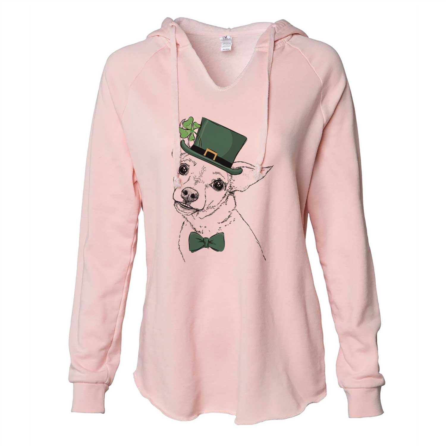 St. Patrick's Lola the Chiweenie - Cali Wave Hooded Sweatshirt