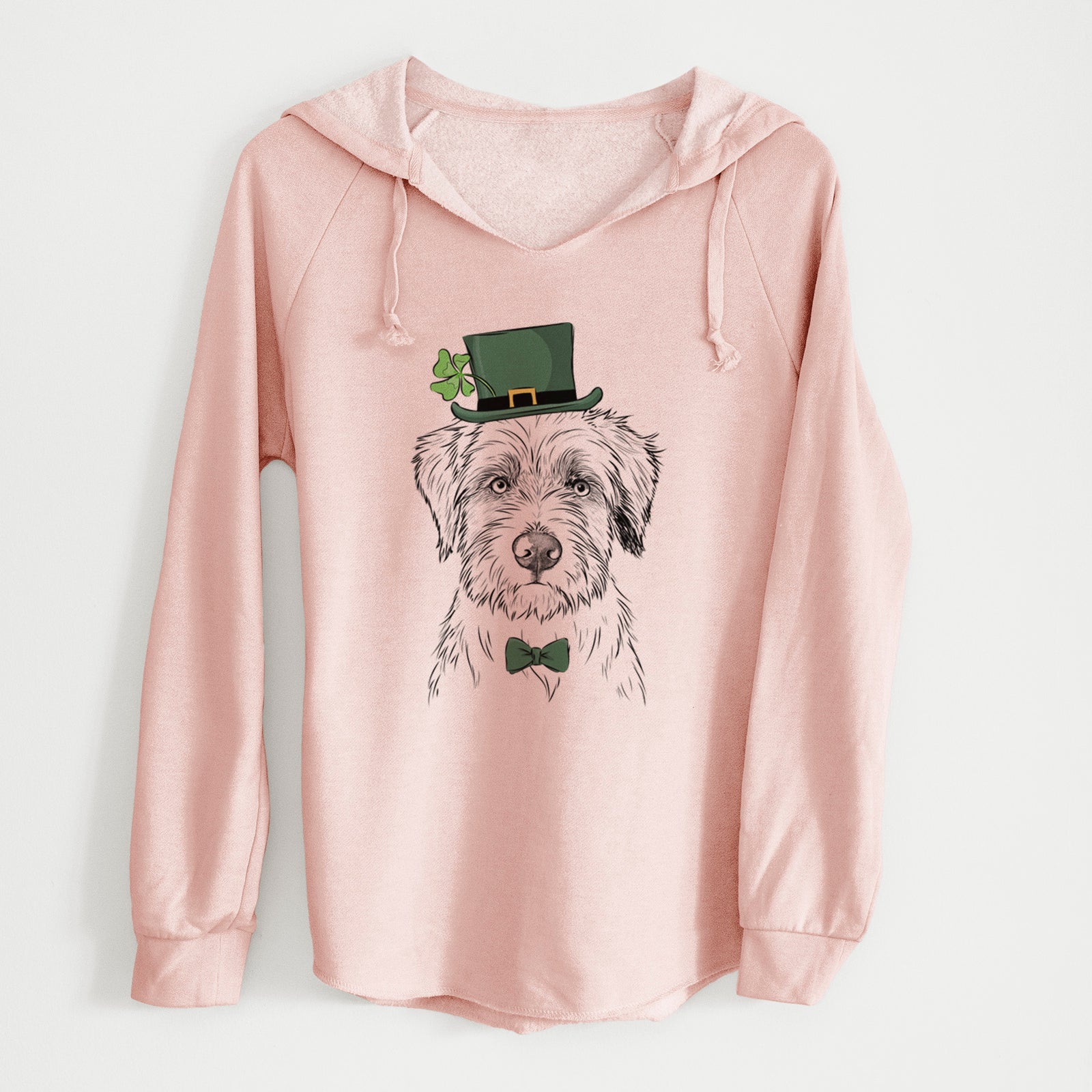 St. Patrick's Marek the Bernedoodle - Cali Wave Hooded Sweatshirt