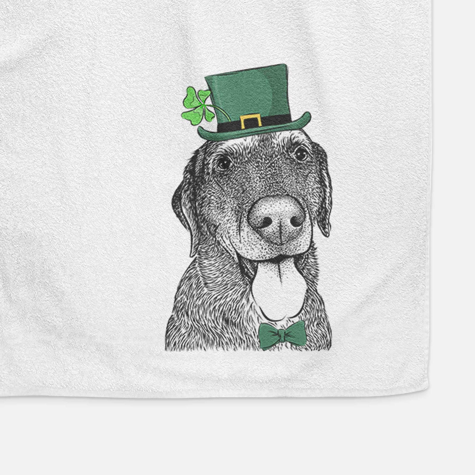 Max the Labrador Retriever Decorative Hand Towel