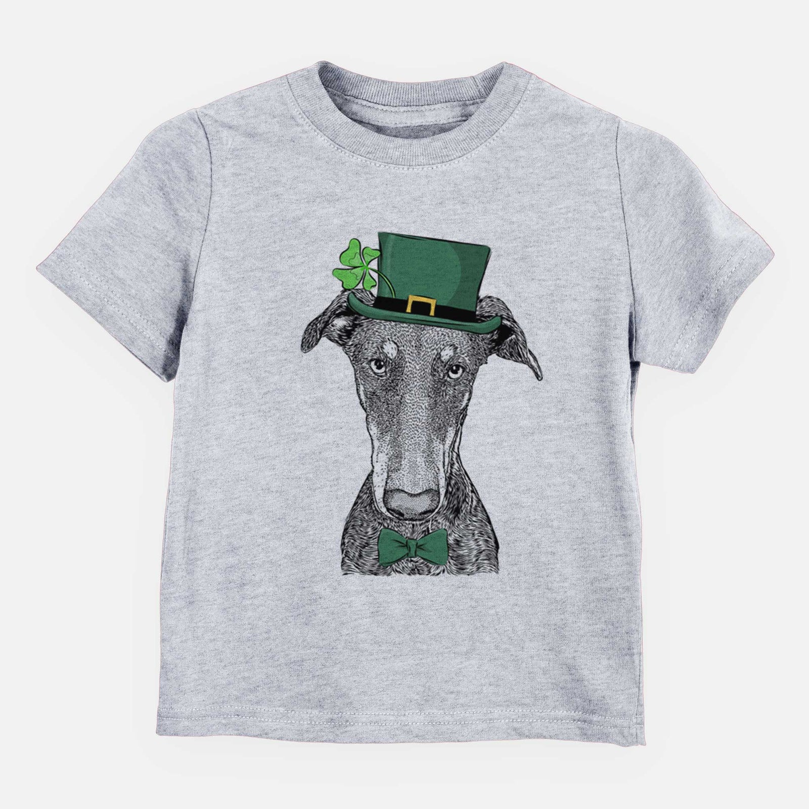 St. Patricks Princess Fiona the Doberman Pinscher - Kids/Youth/Toddler Shirt