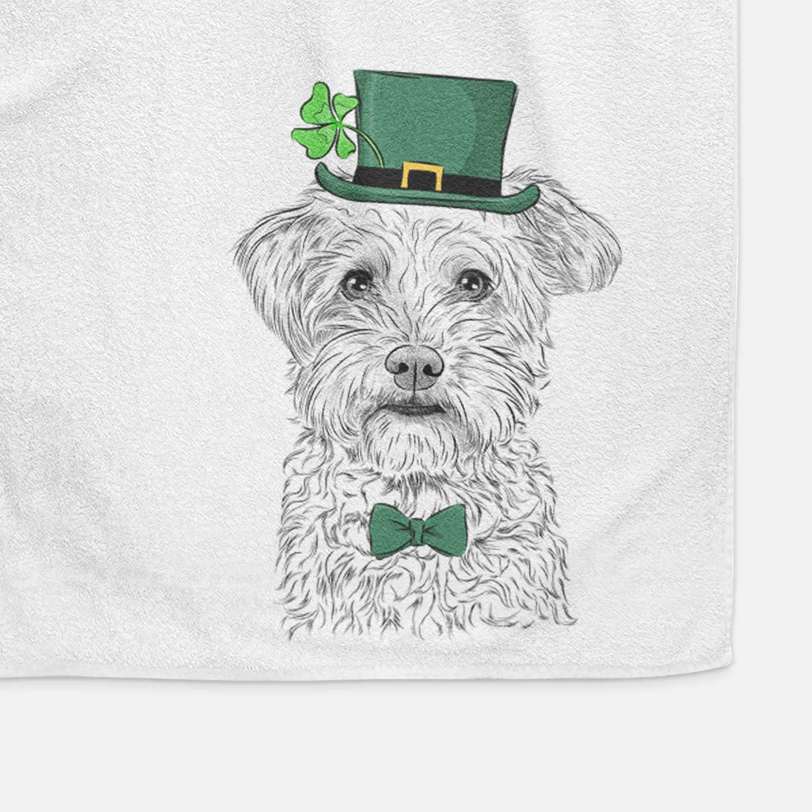 Rudy the Schnoodle Decorative Hand Towel