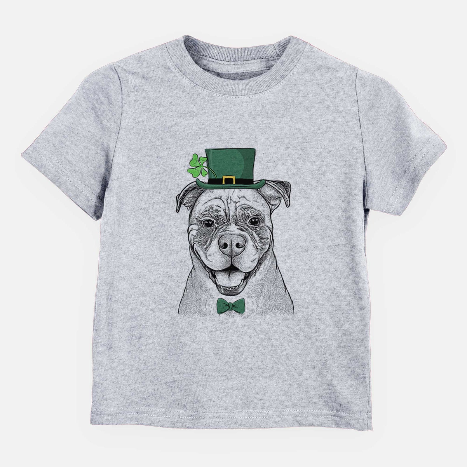 St. Patricks Rufus the American Bulldog - Kids/Youth/Toddler Shirt