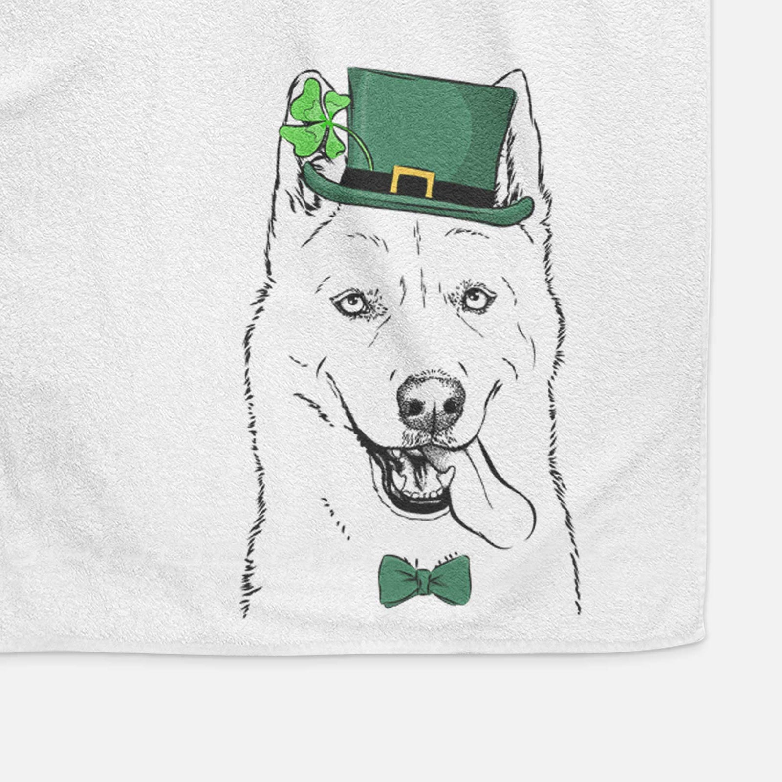 Sinatra the Siberian Husky Decorative Hand Towel