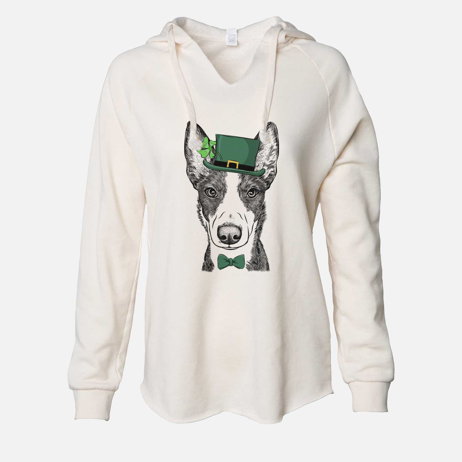 St. Patrick's Tigm the Bippet - Cali Wave Hooded Sweatshirt