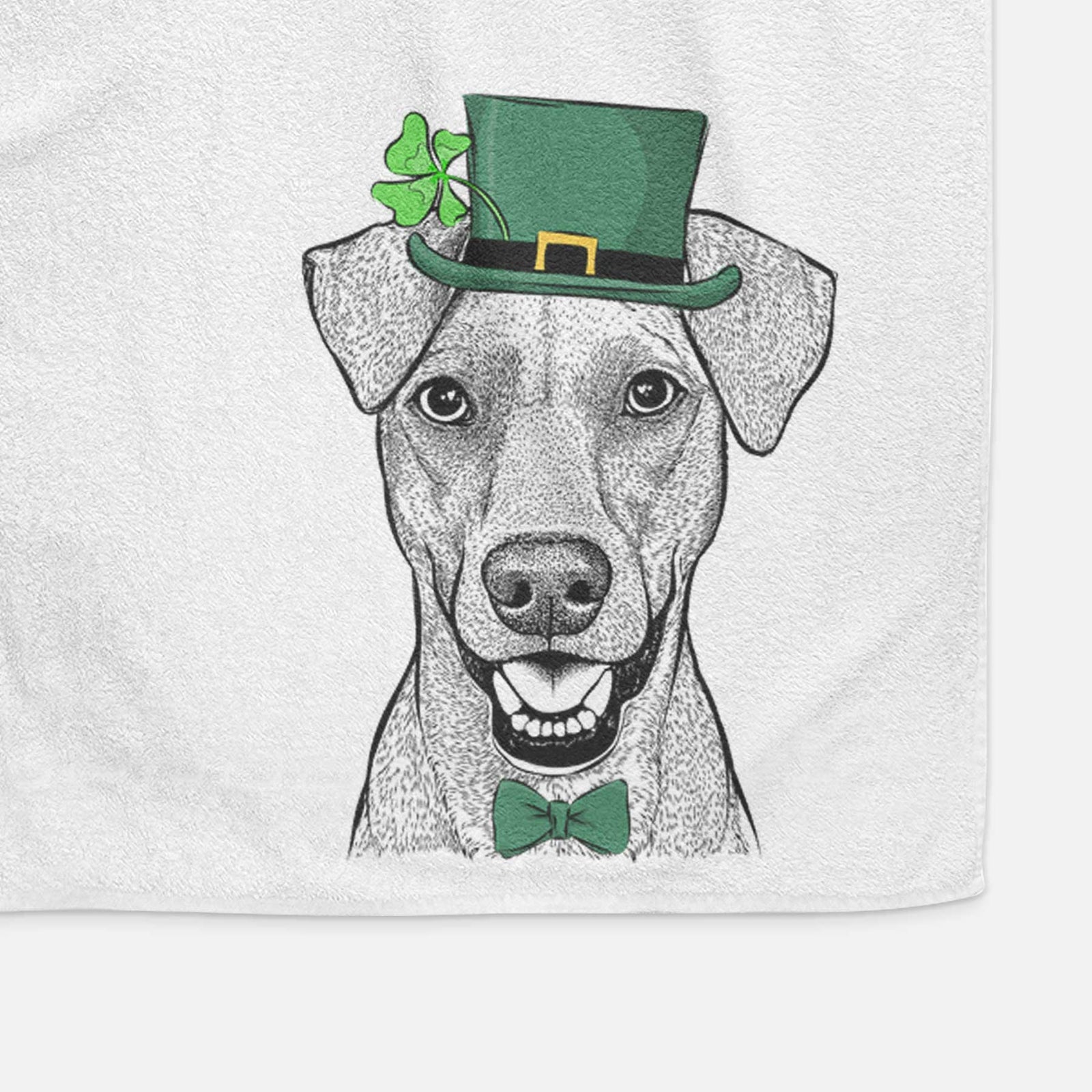 Willow the German Pinscher Decorative Hand Towel