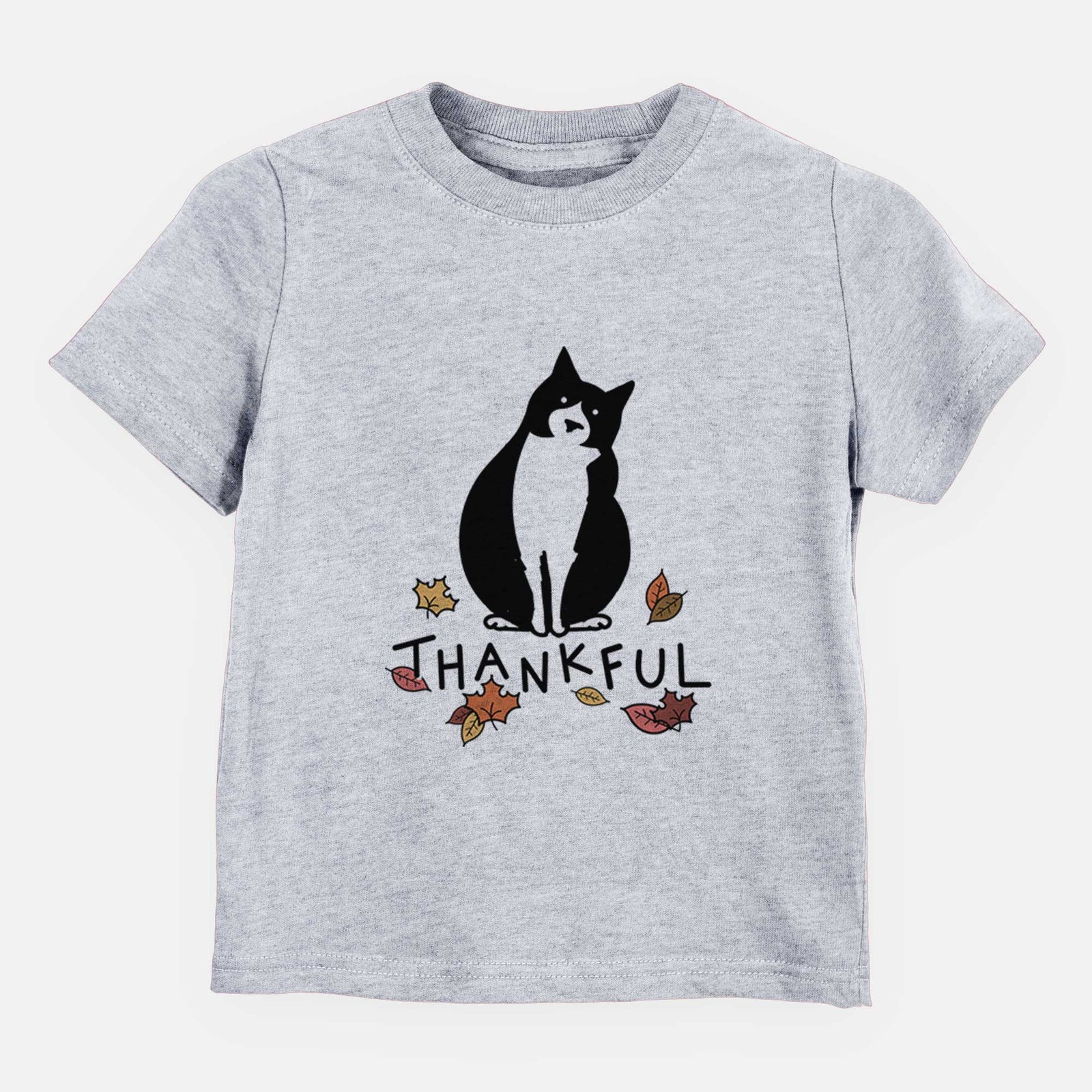 Thankful Tuxedo Cat - Oliver - Kids/Youth/Toddler Shirt
