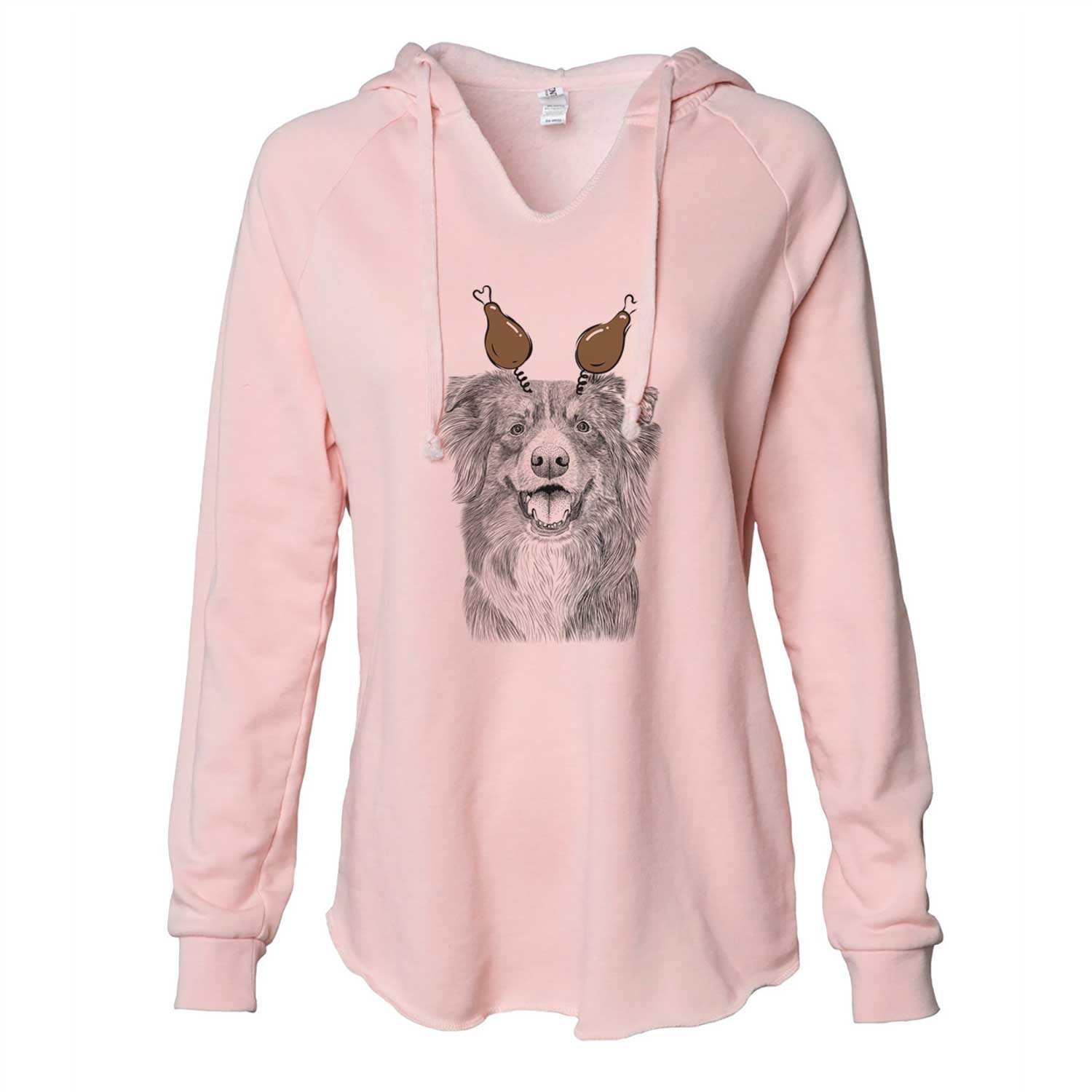 Thanksgiving Aussie Parker the Australian Shepherd - Cali Wave Hooded Sweatshirt
