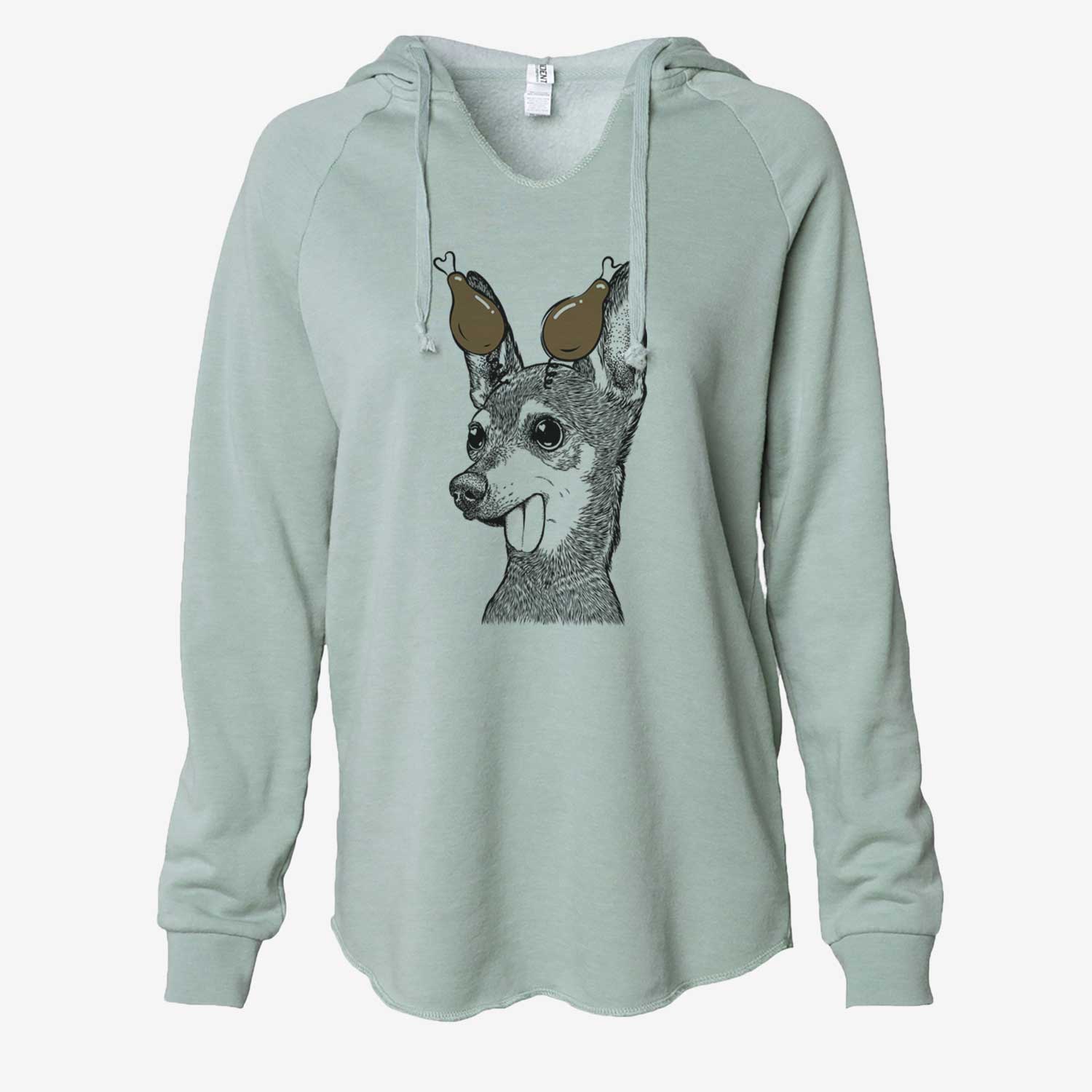 Thanksgiving Aaron the Chihuahua - Cali Wave Hooded Sweatshirt