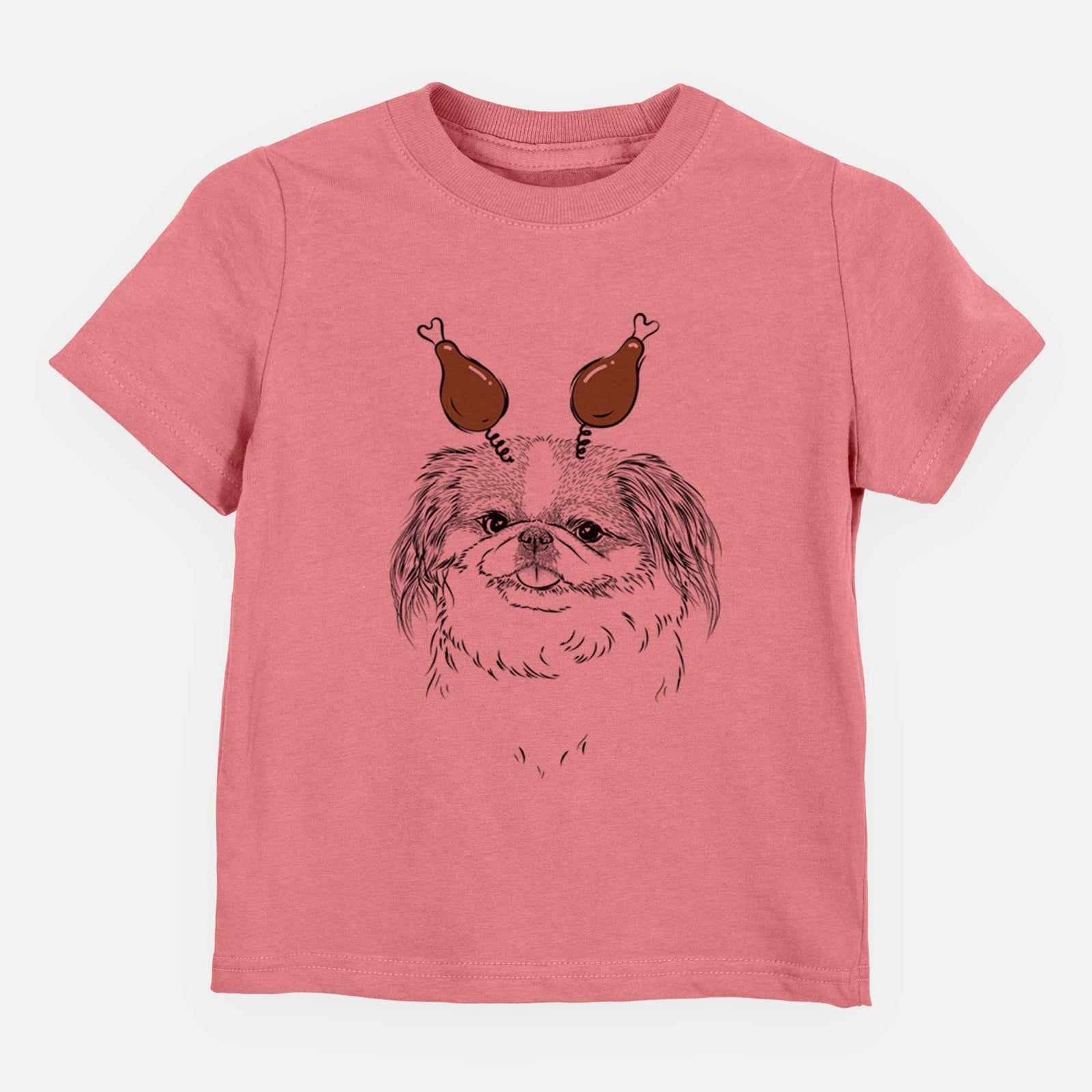 Thanksgiving Abra Bean the Pekingese - Kids/Youth/Toddler Shirt