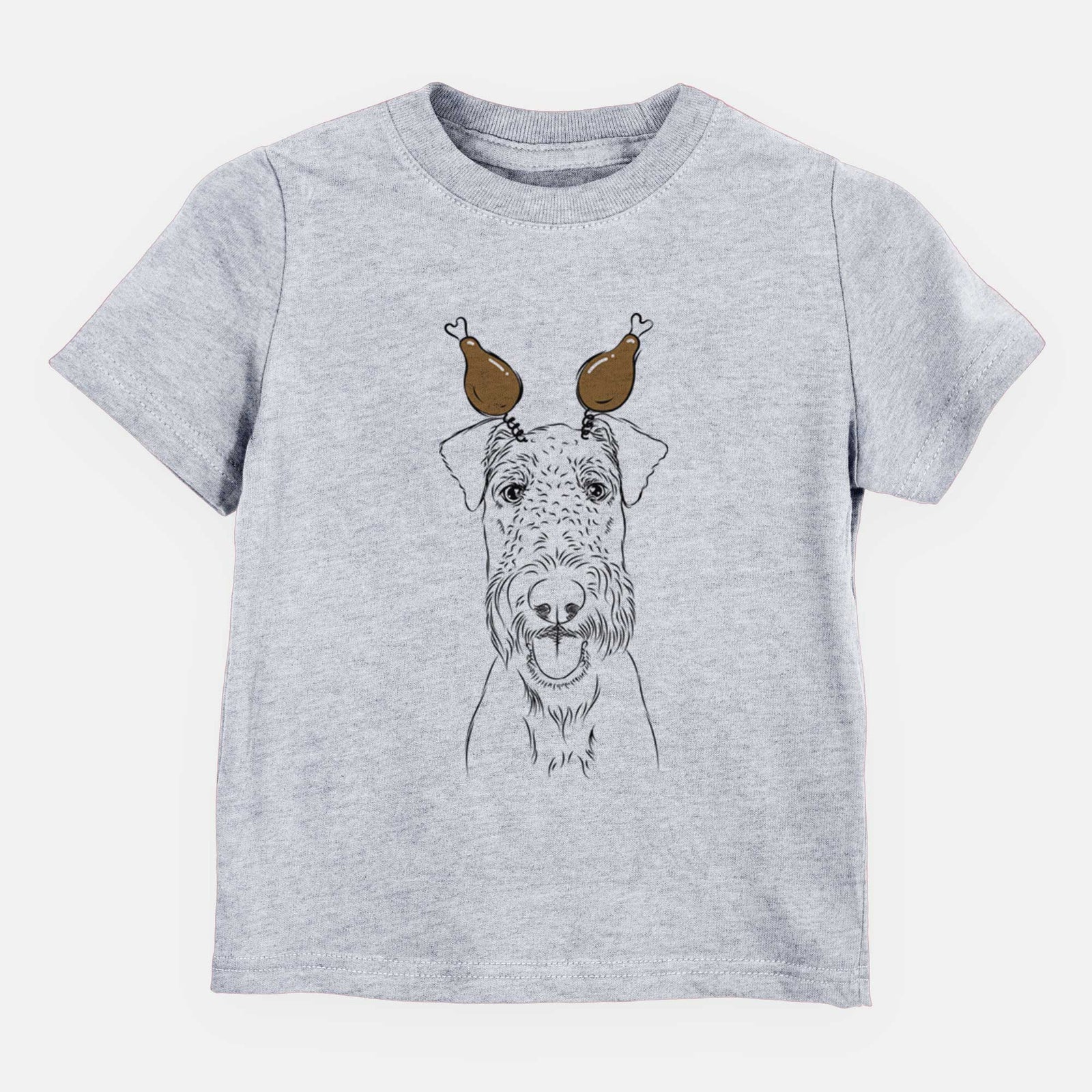 Thanksgiving Andy the Airedale Terrier - Kids/Youth/Toddler Shirt