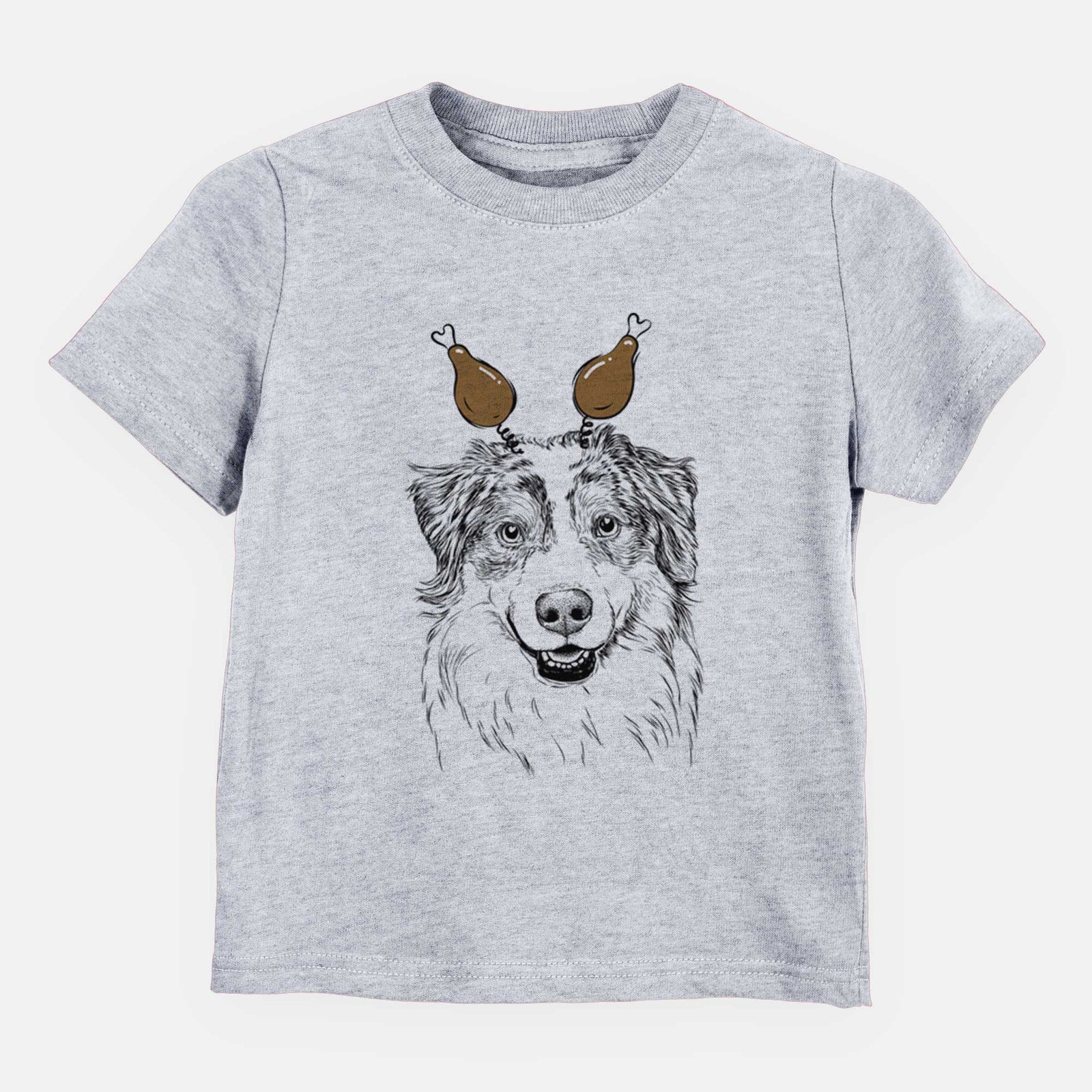 Thanksgiving Aonghus the Australian Shepherd - Kids/Youth/Toddler Shirt