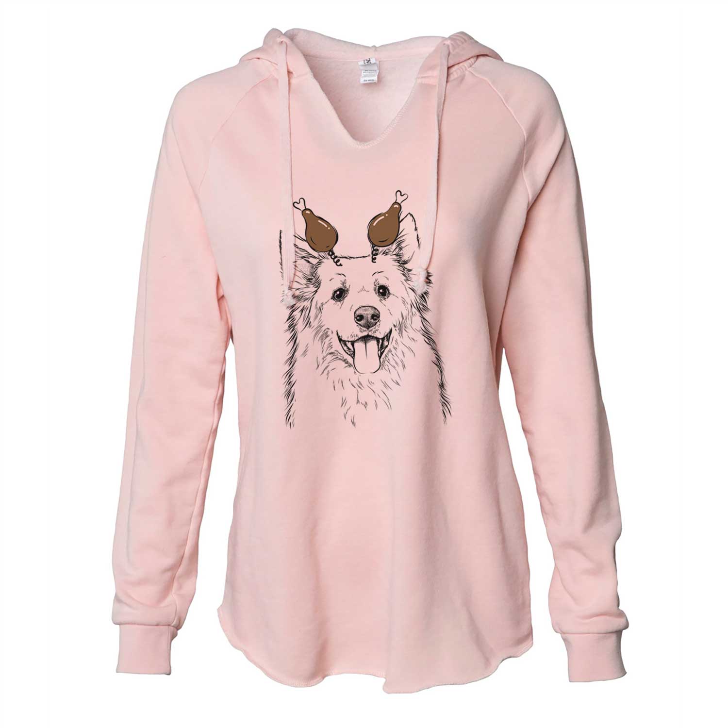 Thanksgiving Aspenita the Mixed Breed - Cali Wave Hooded Sweatshirt