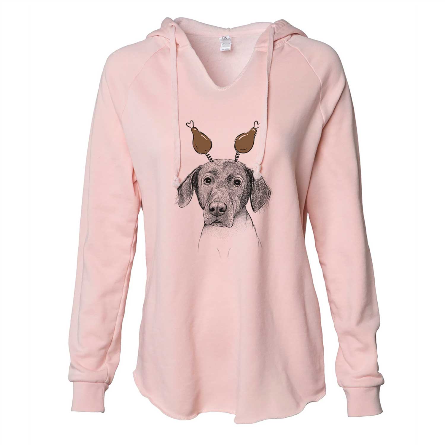 Thanksgiving Baldwin the Mixed Breed - Cali Wave Hooded Sweatshirt