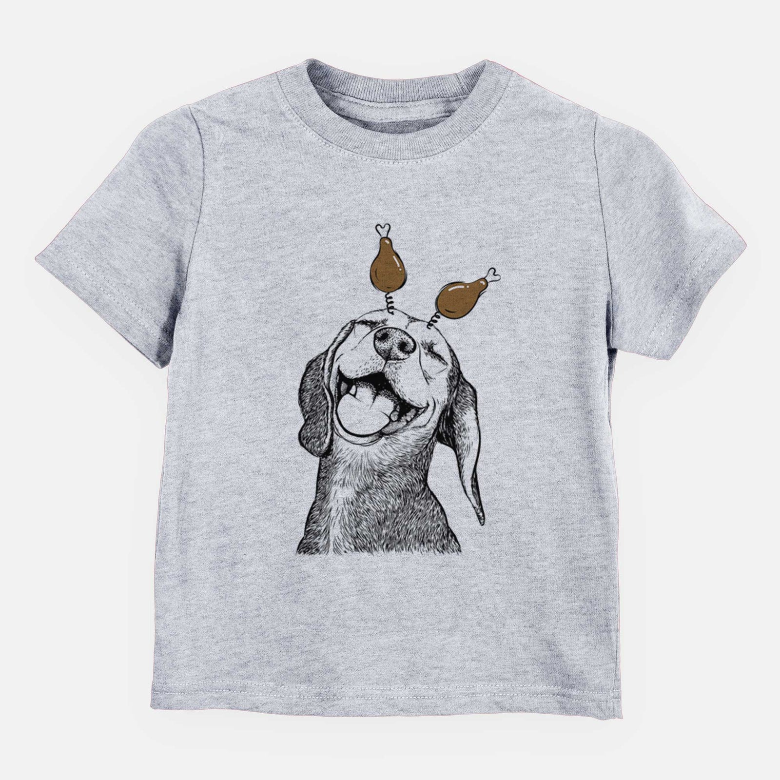 Thanksgiving Belle the Hound Mix - Kids/Youth/Toddler Shirt