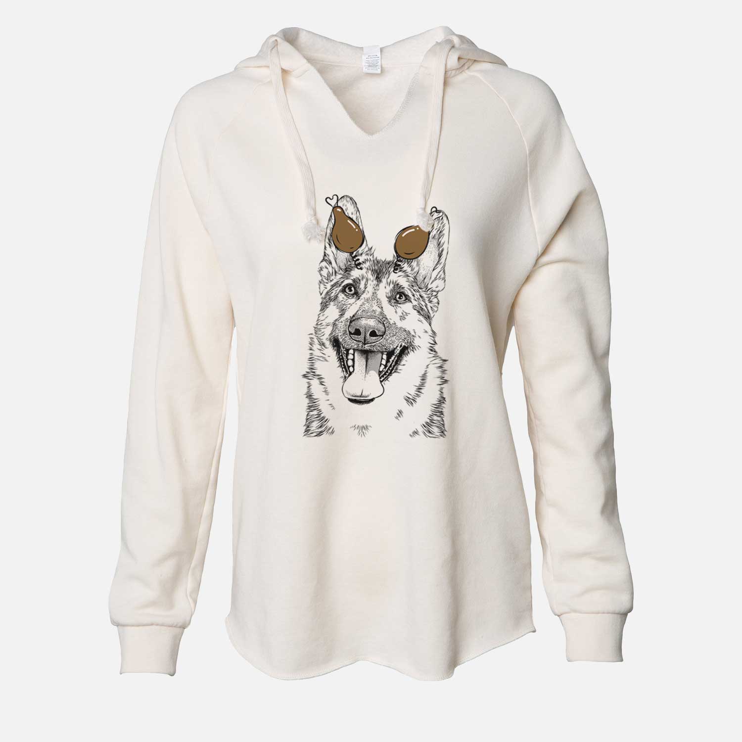 Thanksgiving Benson the German Shepherd - Cali Wave Hooded Sweatshirt