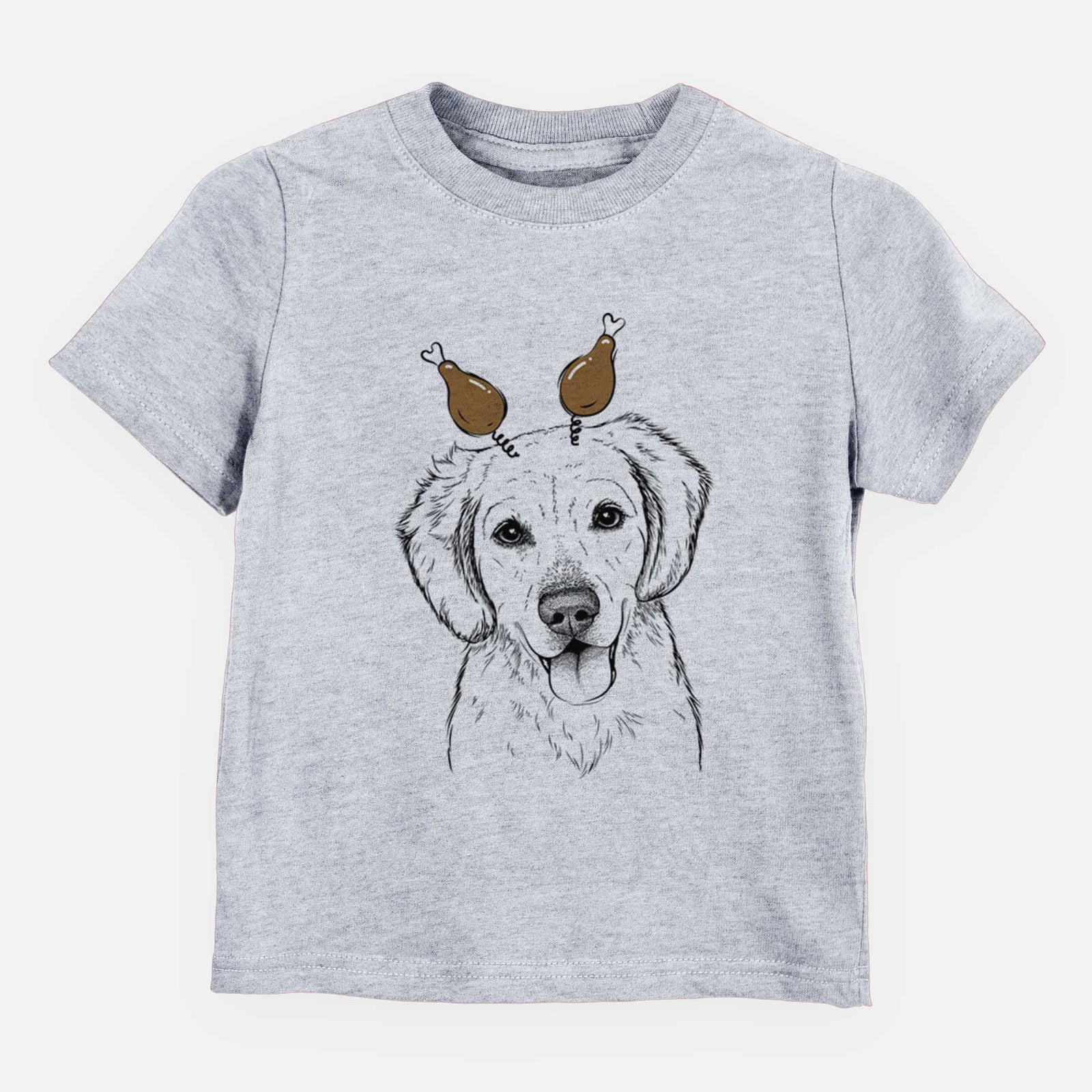 Thanksgiving Bojo the Golden Retriever - Kids/Youth/Toddler Shirt