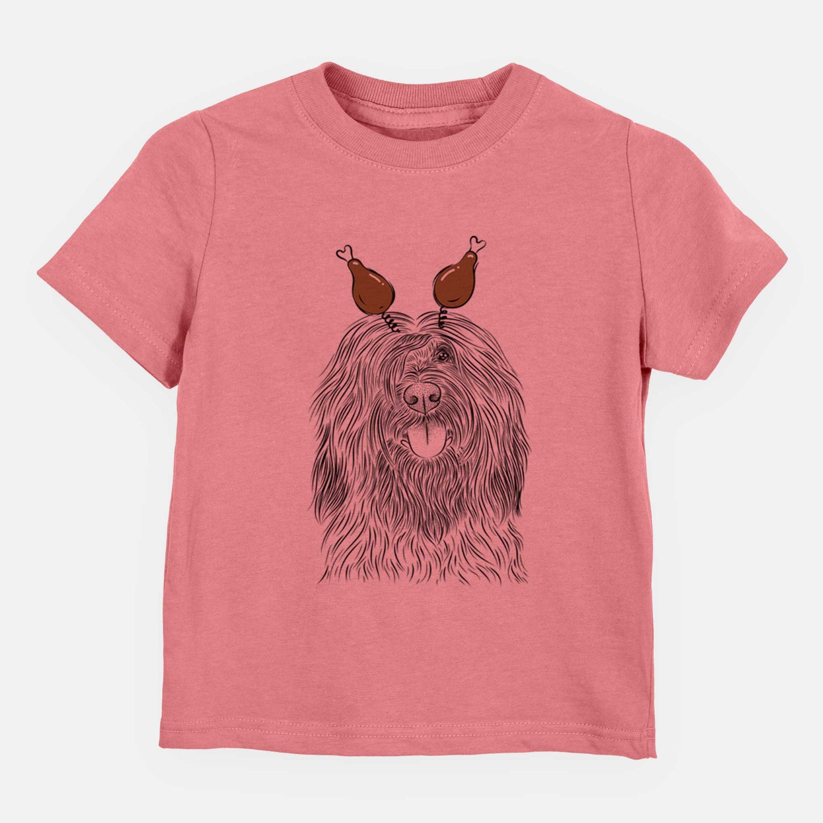 Thanksgiving Bundy the Briard - Kids/Youth/Toddler Shirt